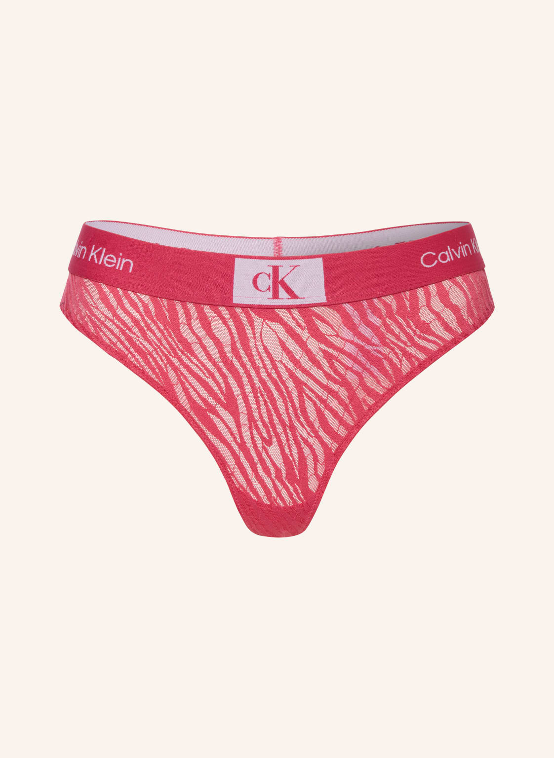 Calvin Klein String ck96 pink von Calvin Klein