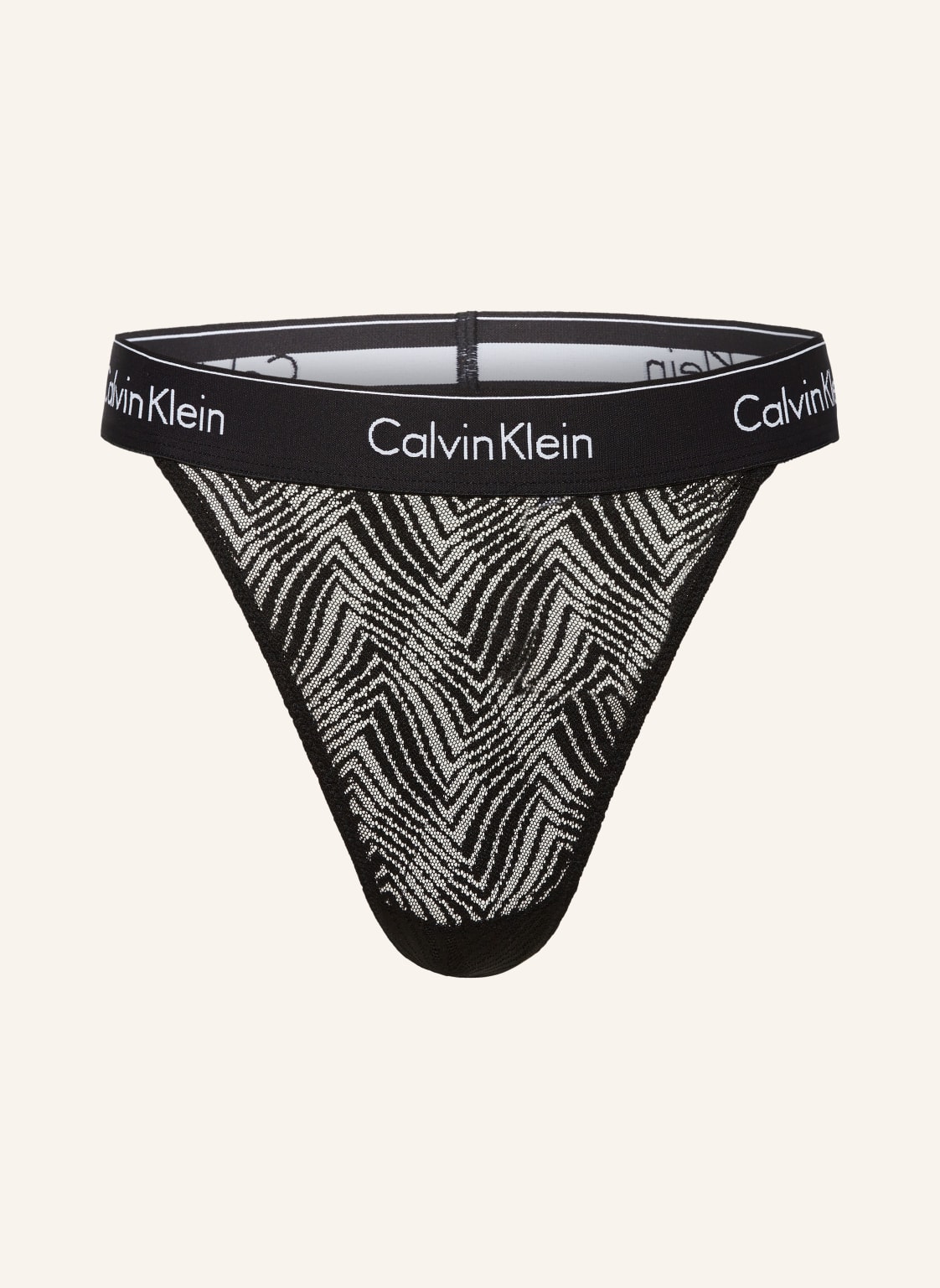 Calvin Klein String schwarz von Calvin Klein