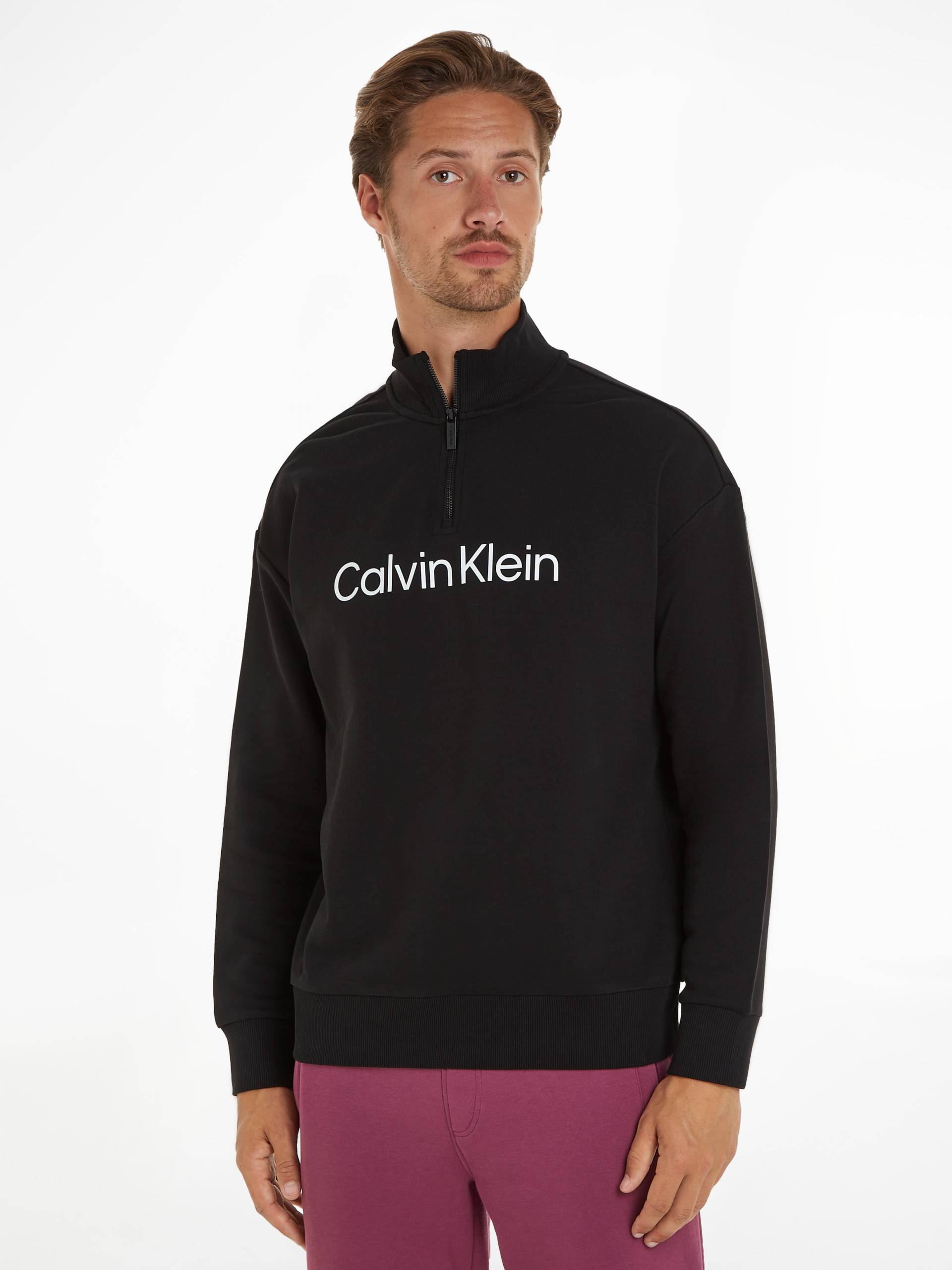 Calvin Klein Sweatshirt »HERO LOGO COMFORT QUARTER ZIP« von Calvin Klein
