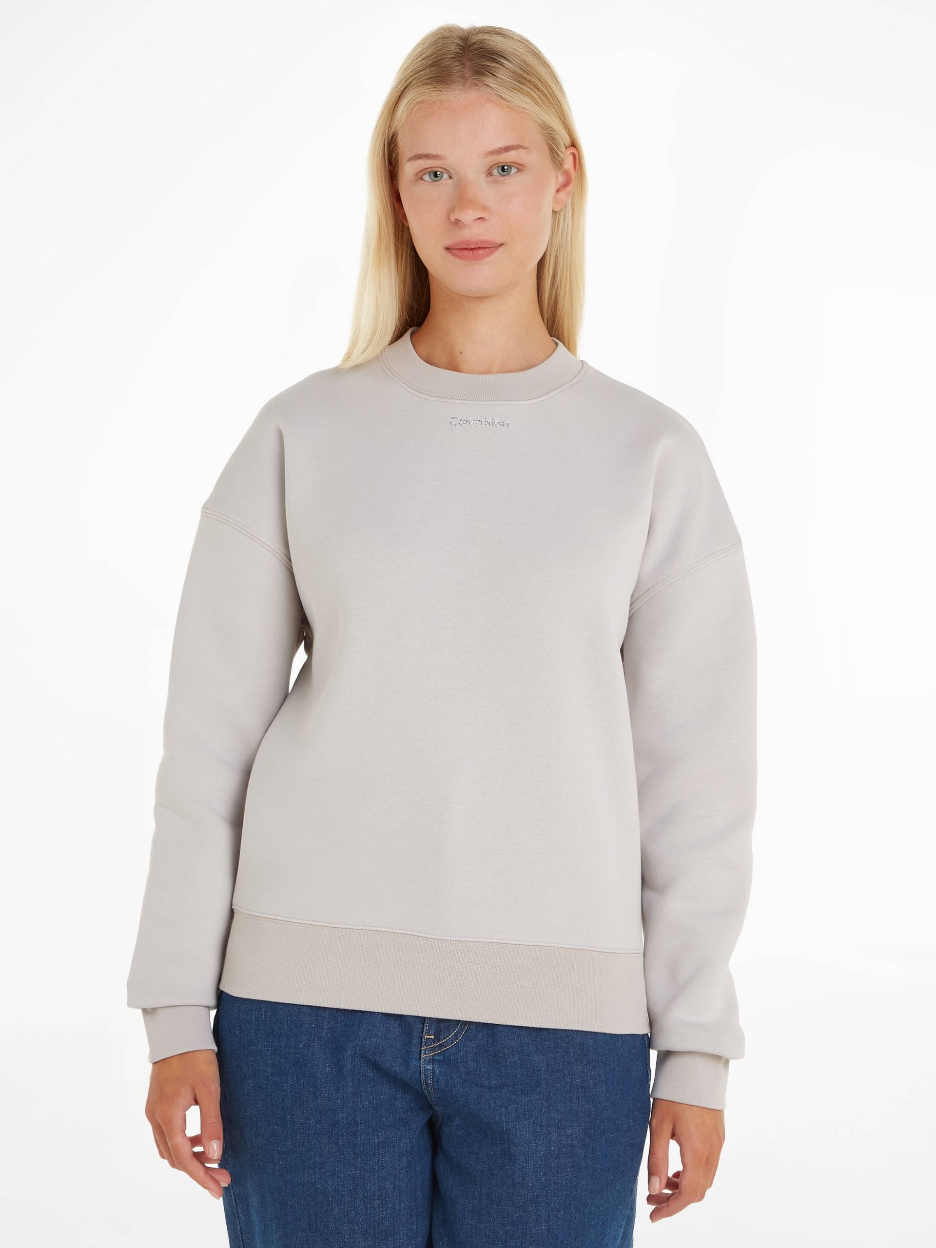 Calvin Klein Sweatshirt »METALLIC MICRO LOGO SWEATSHIRT« von Calvin Klein