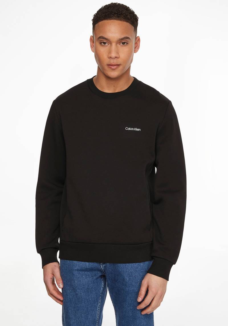 Calvin Klein Sweatshirt »MICRO LOGO SWEATSHIRT«, mit Logo-Stickerei von Calvin Klein