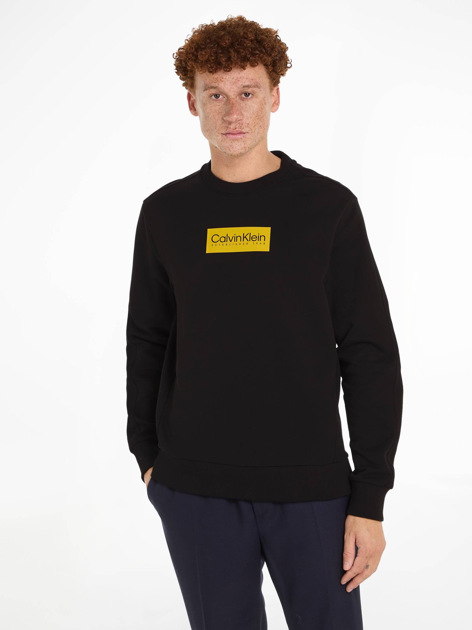 Calvin Klein Sweatshirt »RAISED RUBBER LOGO SWEATSHIRT« von Calvin Klein