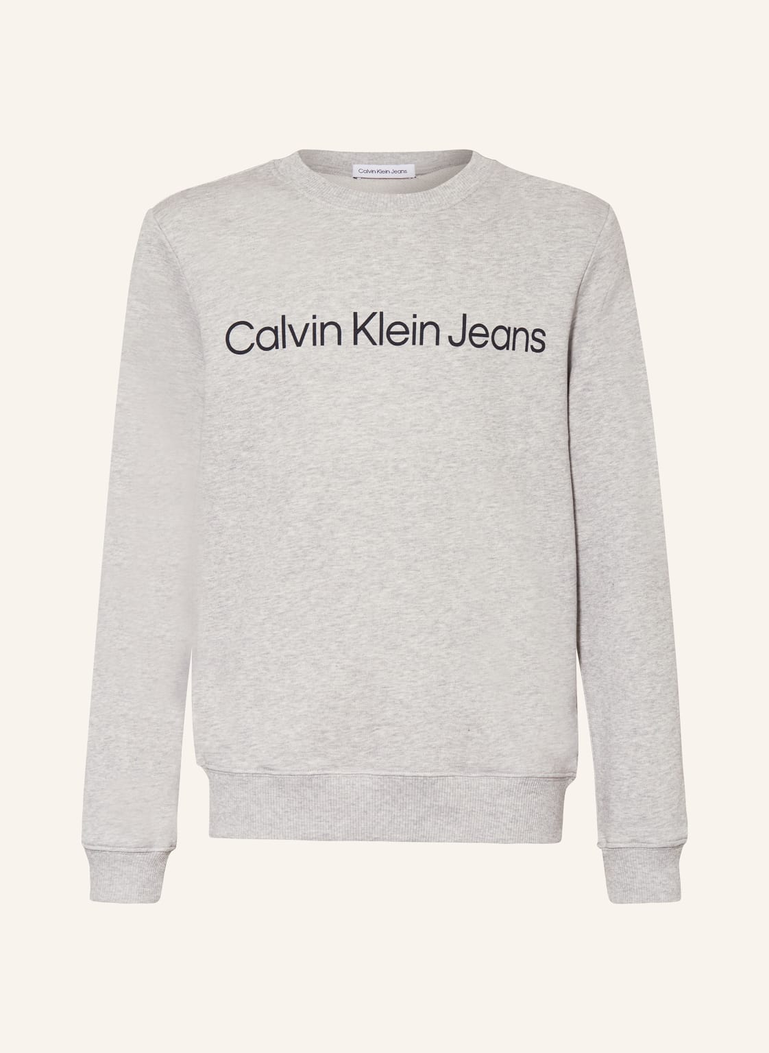 Calvin Klein Sweatshirt grau von Calvin Klein