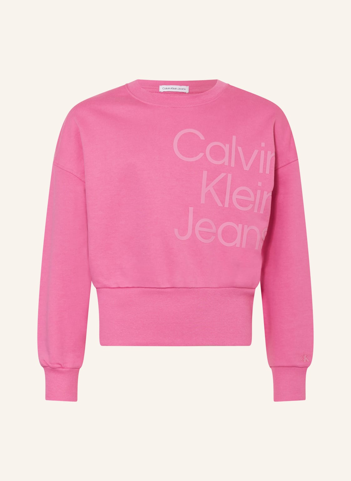 Calvin Klein Sweatshirt pink von Calvin Klein