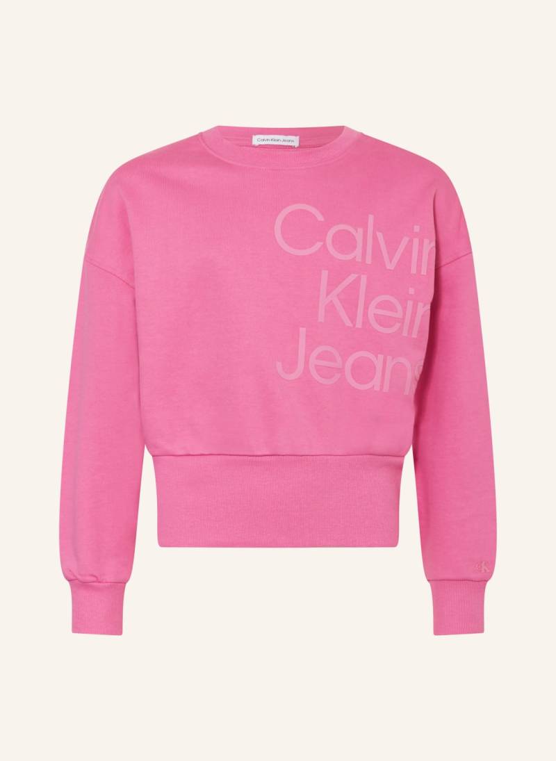 Calvin Klein Sweatshirt pink von Calvin Klein