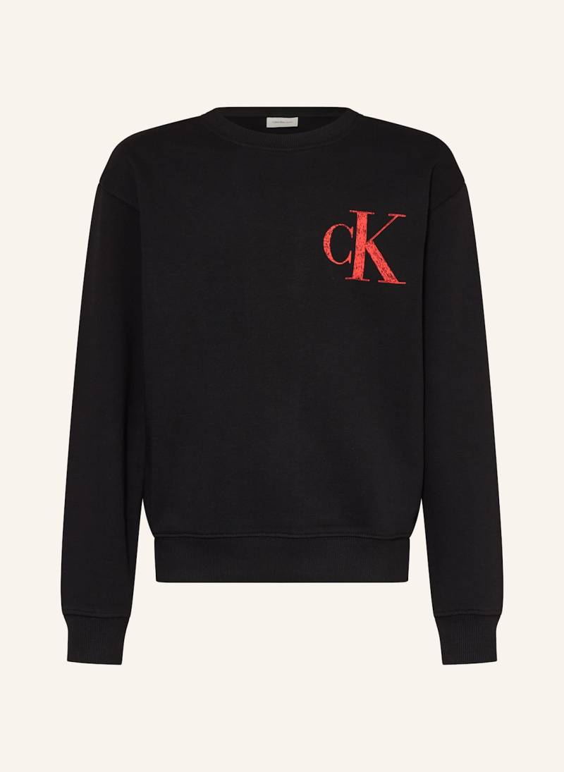 Calvin Klein Sweatshirt schwarz von Calvin Klein