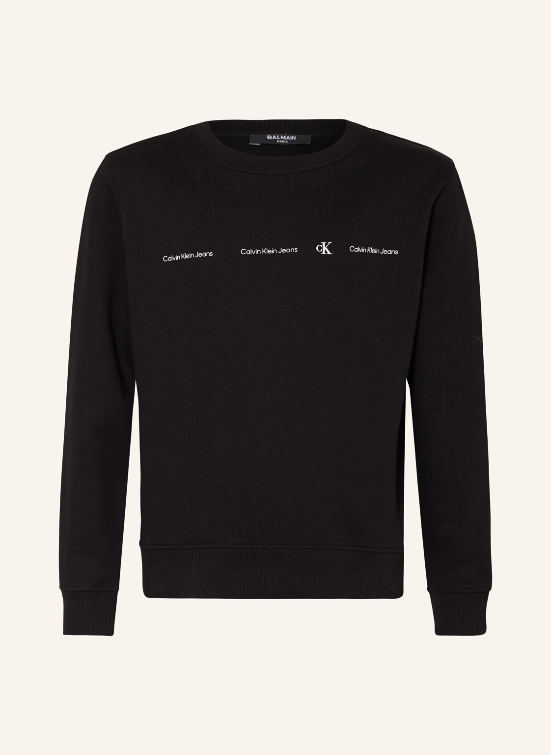 Calvin Klein Sweatshirt schwarz von Calvin Klein