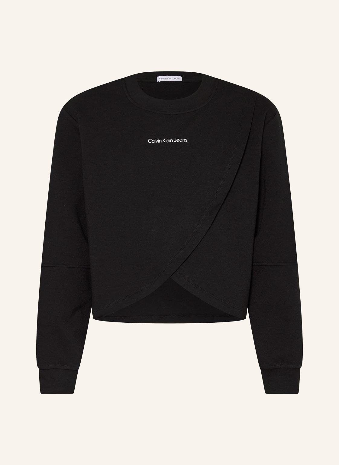 Calvin Klein Sweatshirt schwarz von Calvin Klein
