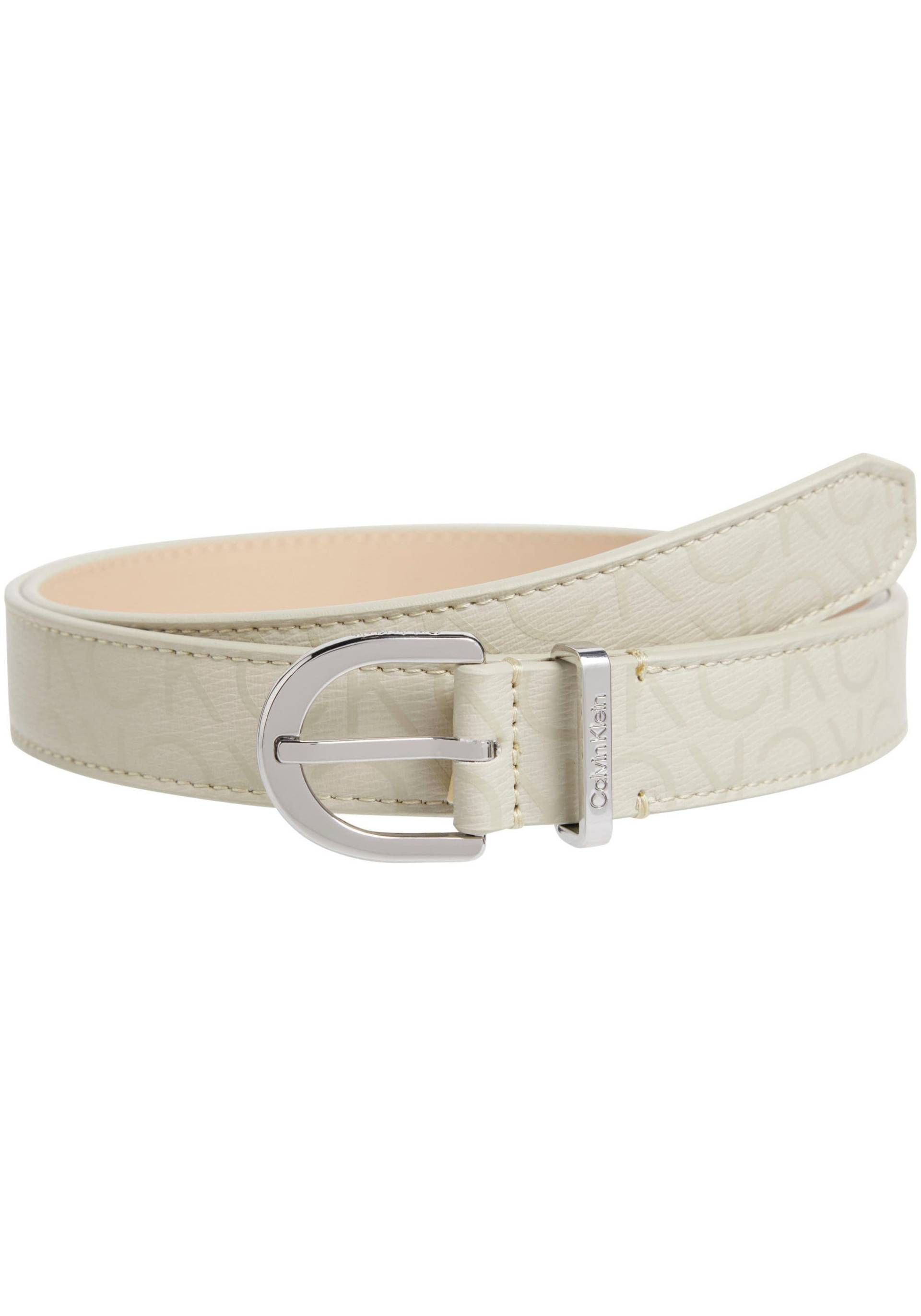 Calvin Klein Synthetikgürtel »ROUND BUCKLE BELT 2.5 EPI MONO« von Calvin Klein