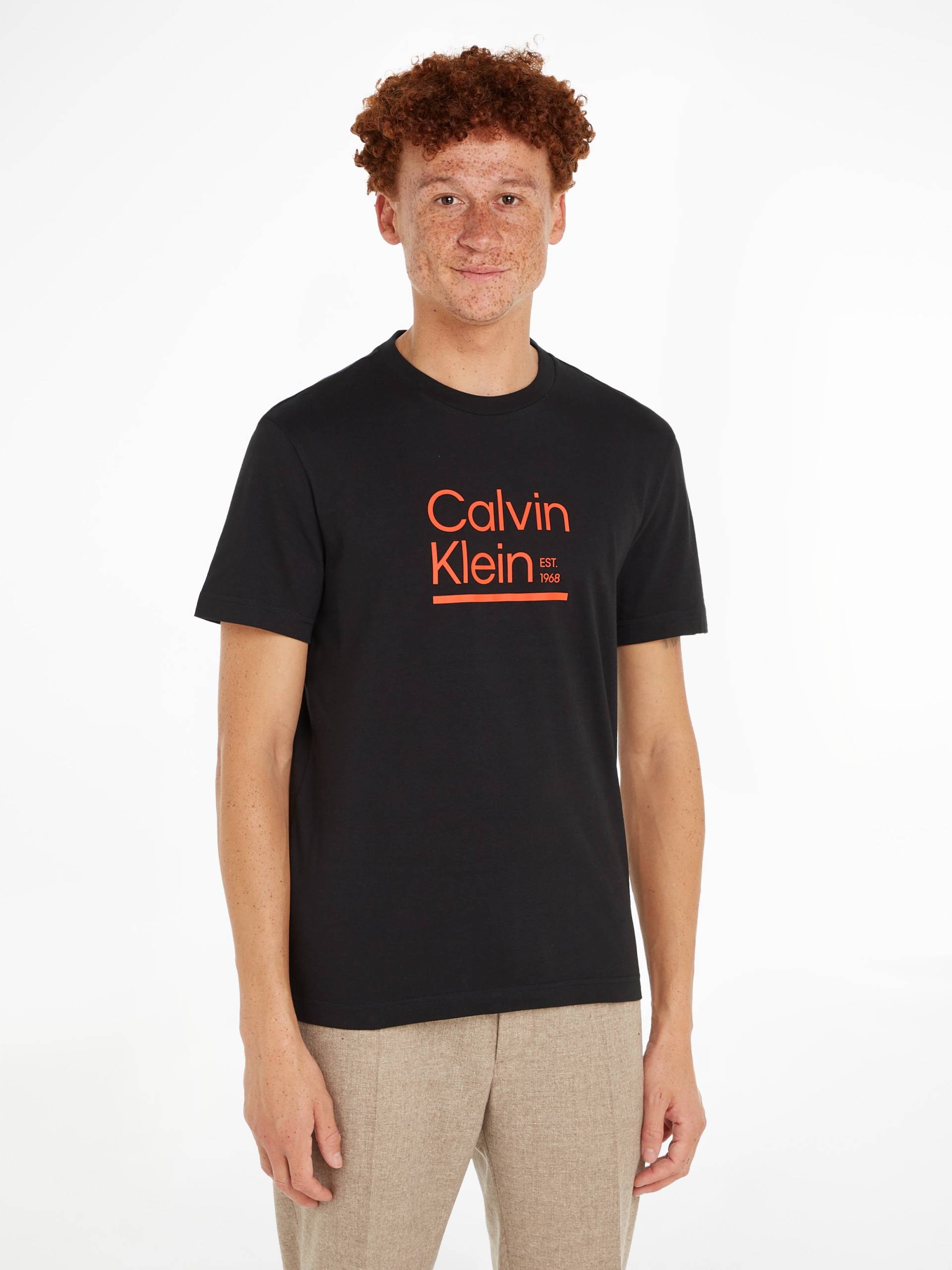 Calvin Klein T-Shirt »CONTRAST LINE LOGO T-SHIRT« von Calvin Klein