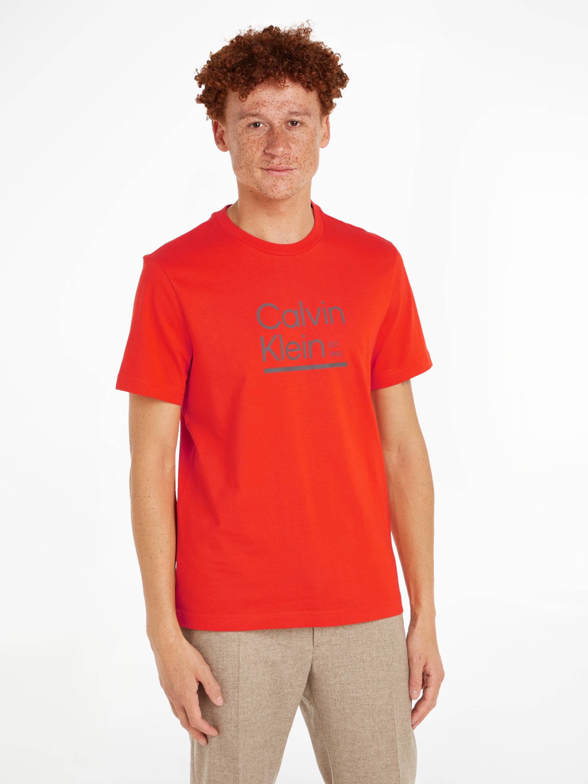 Calvin Klein T-Shirt »CONTRAST LINE LOGO T-SHIRT« von Calvin Klein
