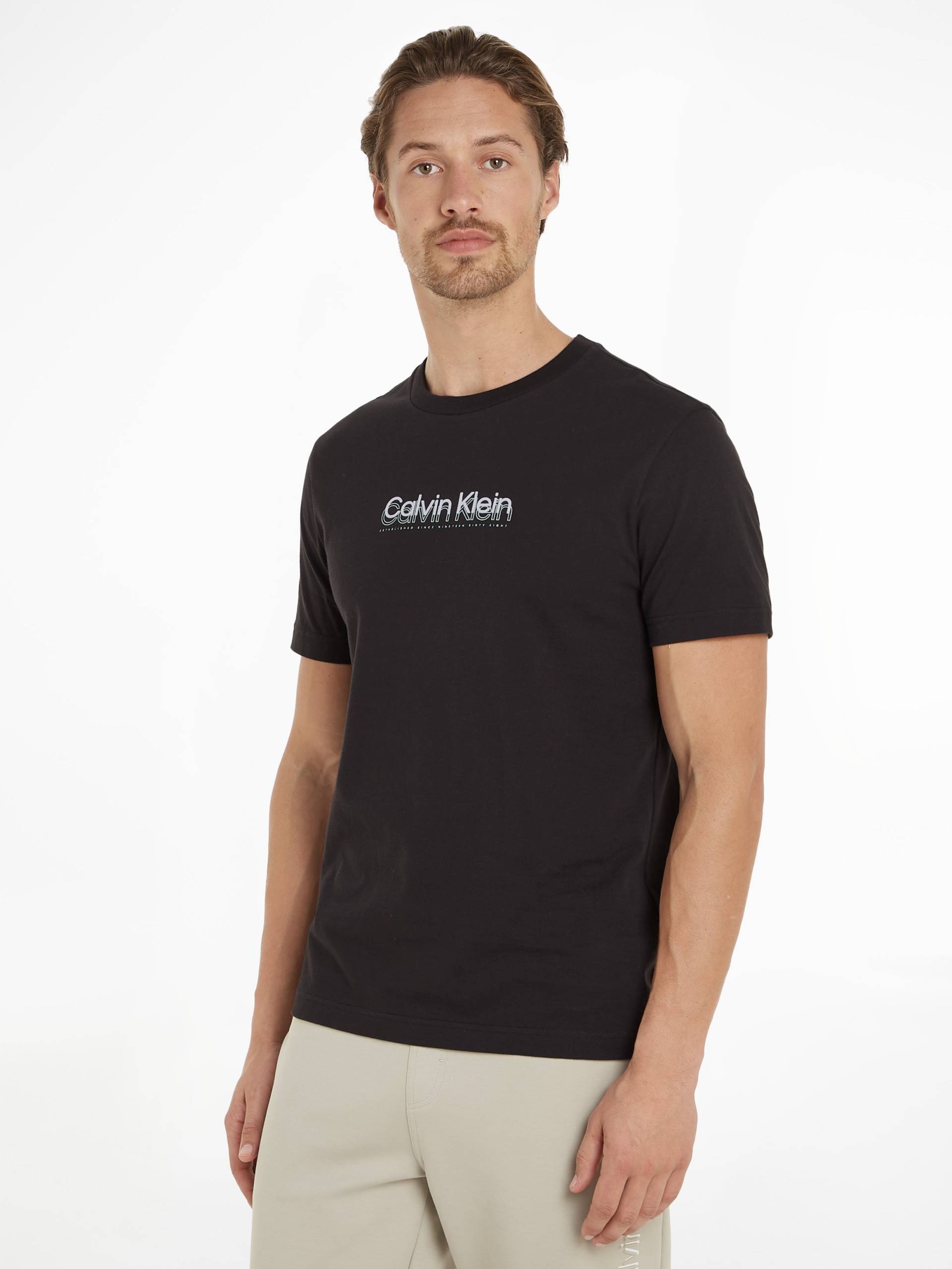 Calvin Klein T-Shirt »FLOCK LOGO T-SHIRT«, mit Logoschriftzug Calvin Klein T-Shirt »FLOCK LOGO T-SHIRT«, mit Logoschriftzug von Calvin Klein