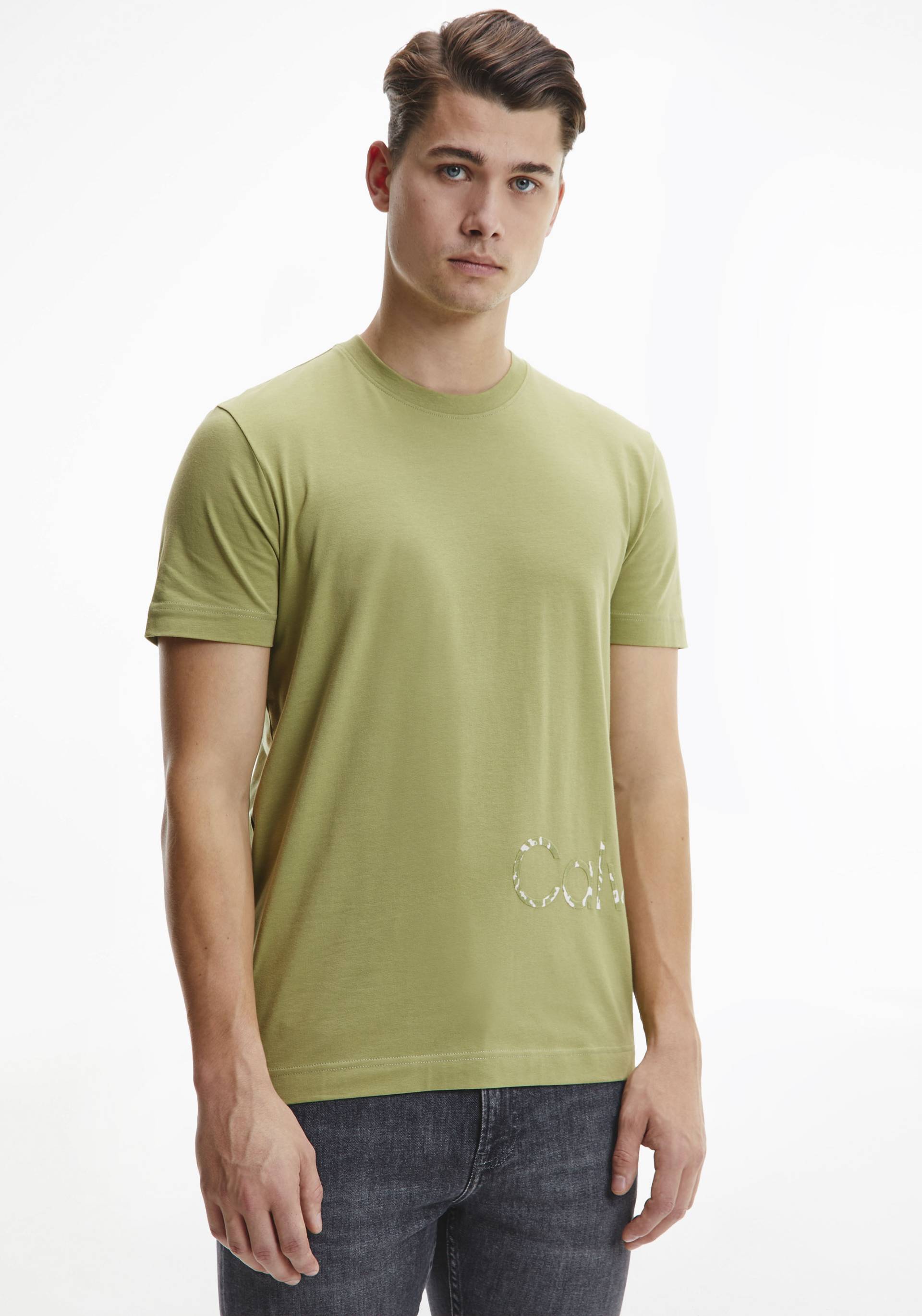 Calvin Klein T-Shirt »FLOCK LOGO« von Calvin Klein