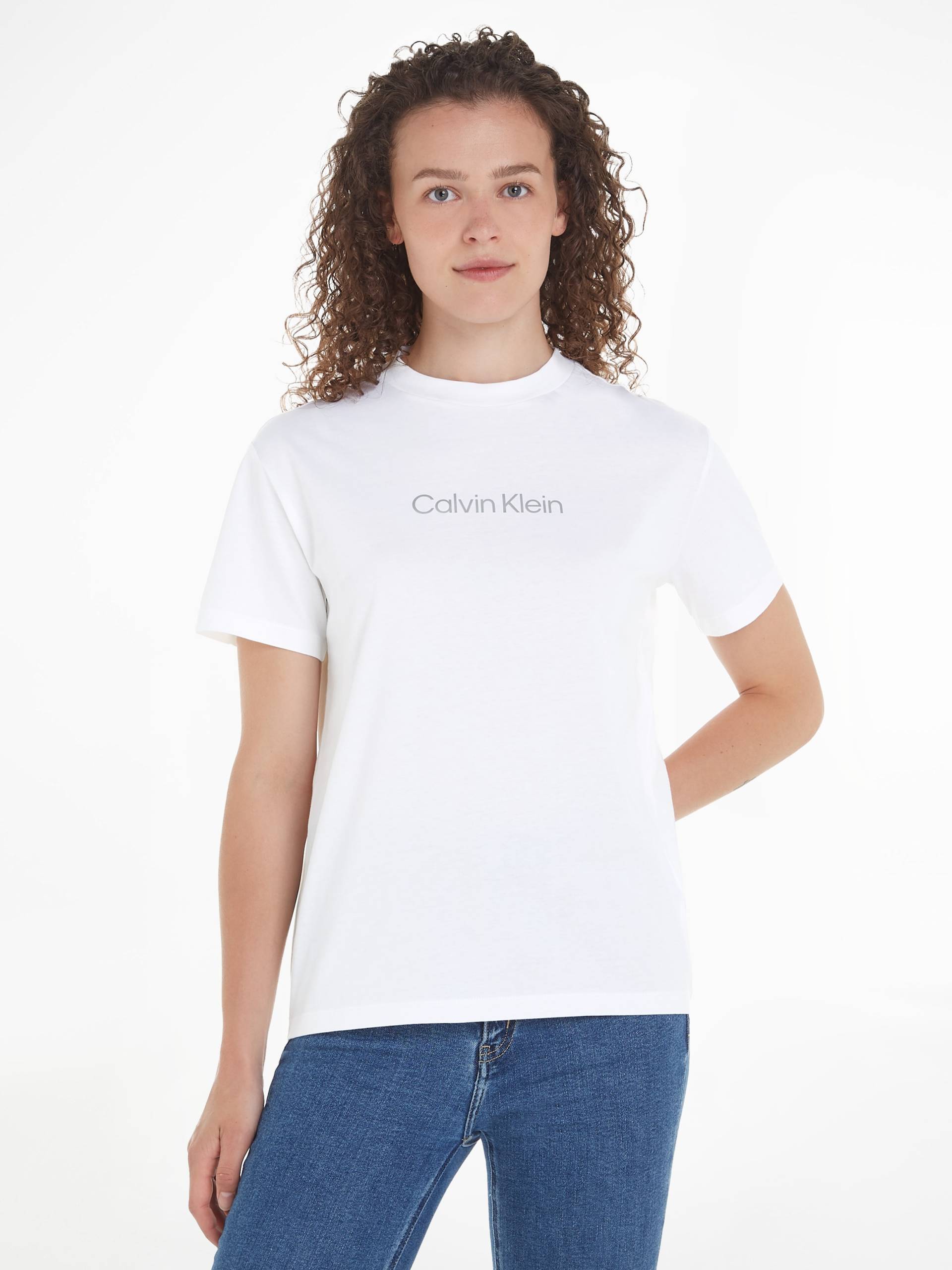 Calvin Klein T-Shirt »HERO METALLIC LOGO T-SHIRT« von Calvin Klein
