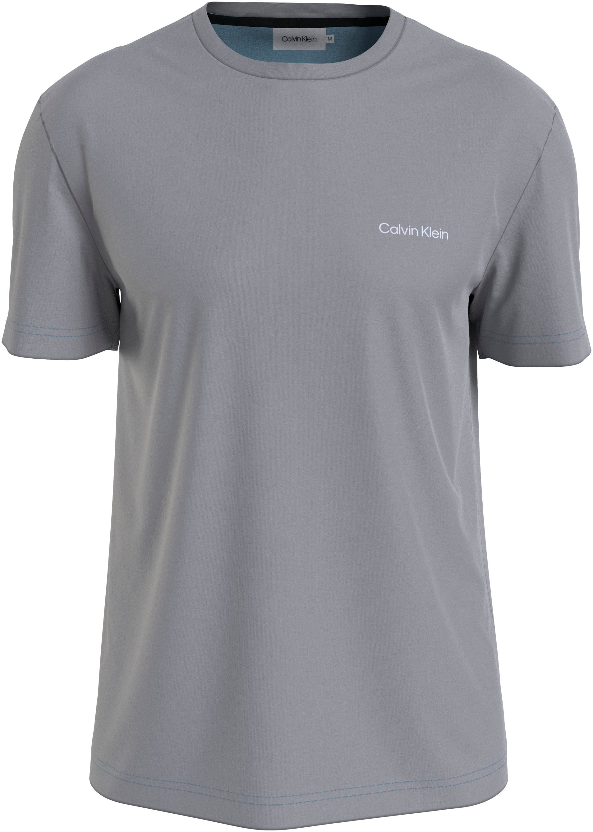 Calvin Klein T-Shirt »Micro Logo«, aus dickem Winterjersey von Calvin Klein