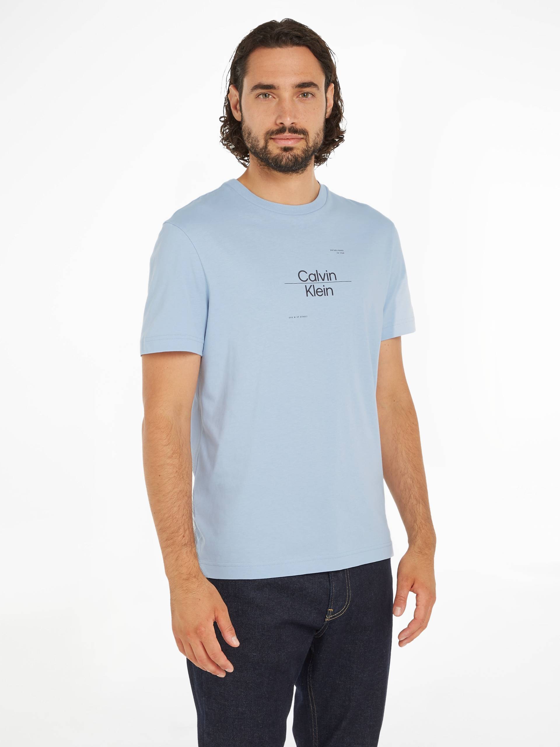 Calvin Klein T-Shirt »OPTIC LINE LOGO T-SHIRT« von Calvin Klein
