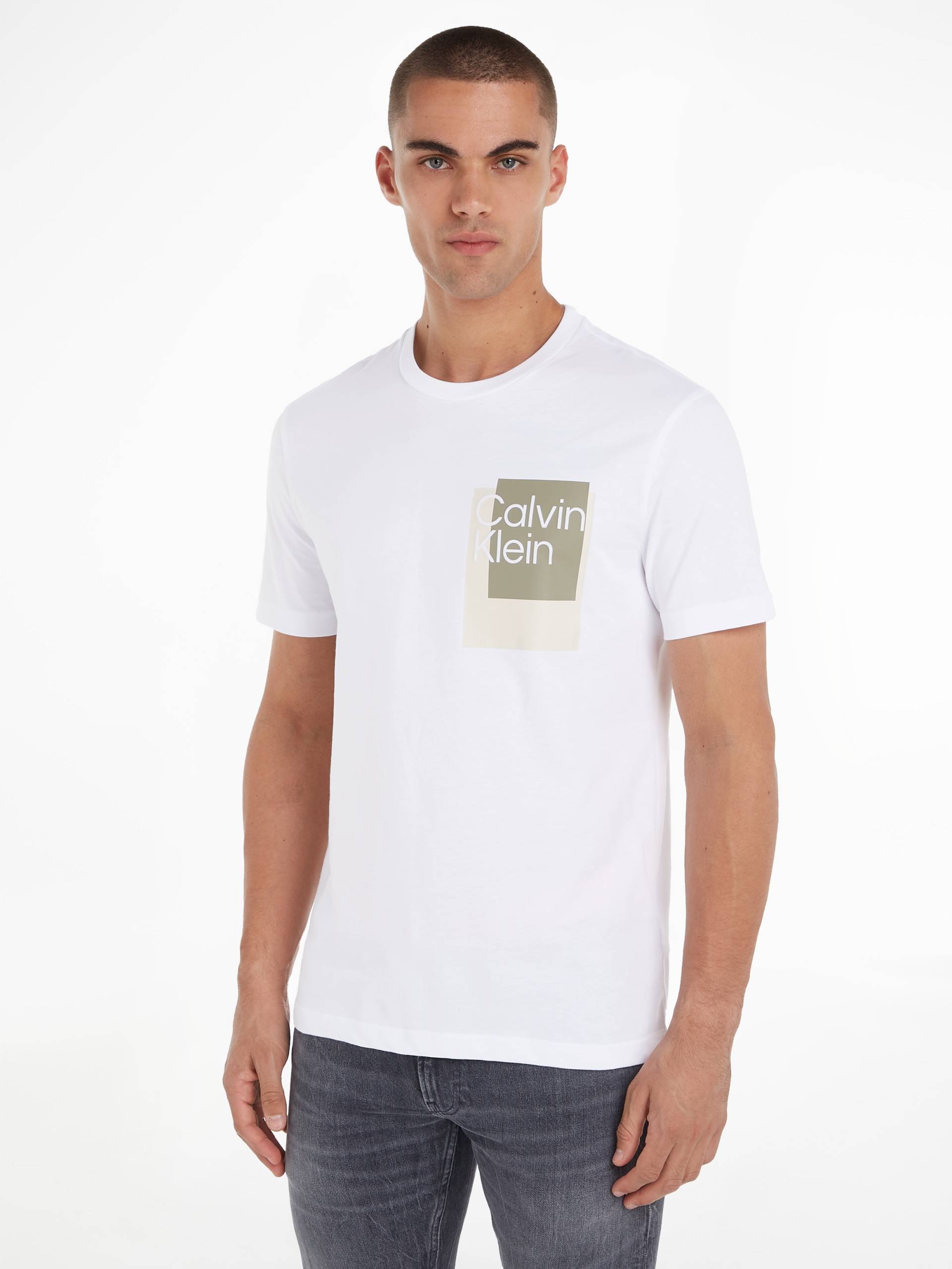 Calvin Klein T-Shirt »OVERLAY BOX LOGO T-SHIRT« von Calvin Klein