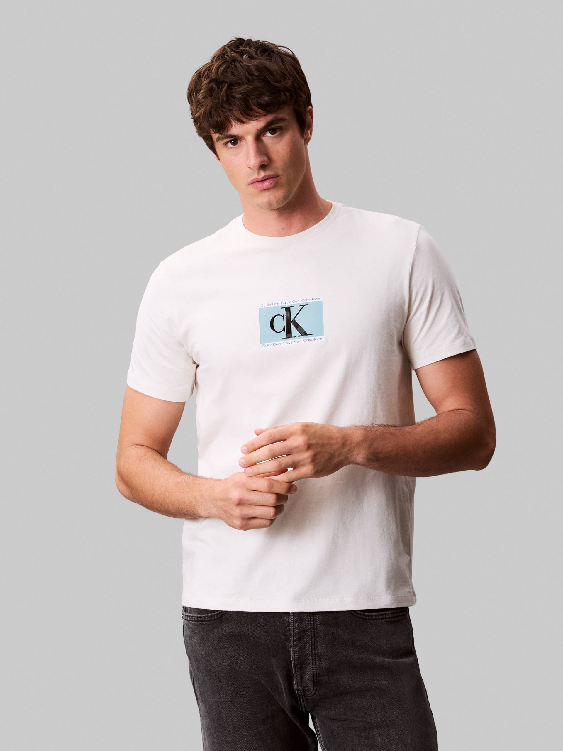 Calvin Klein T-Shirt »SS 30s E SPRTSWR 3 G«, mit Logo-Print von Calvin Klein