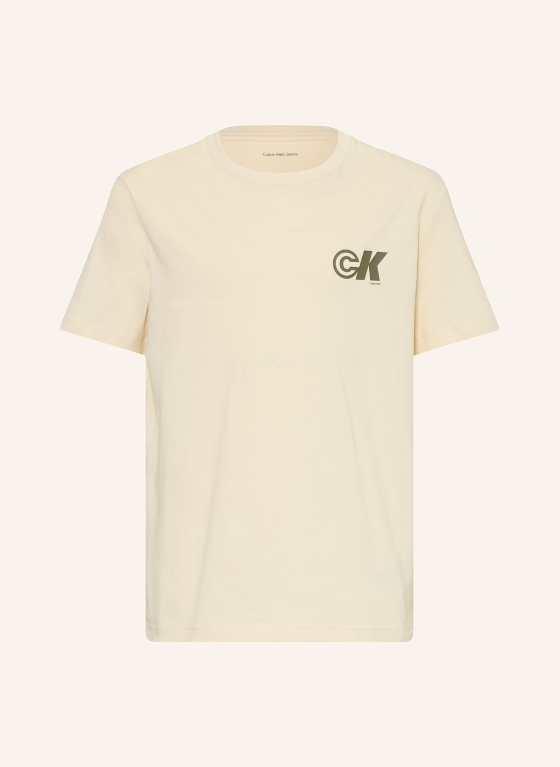 Calvin Klein T-Shirt beige Calvin Klein T-Shirt beige von Calvin Klein