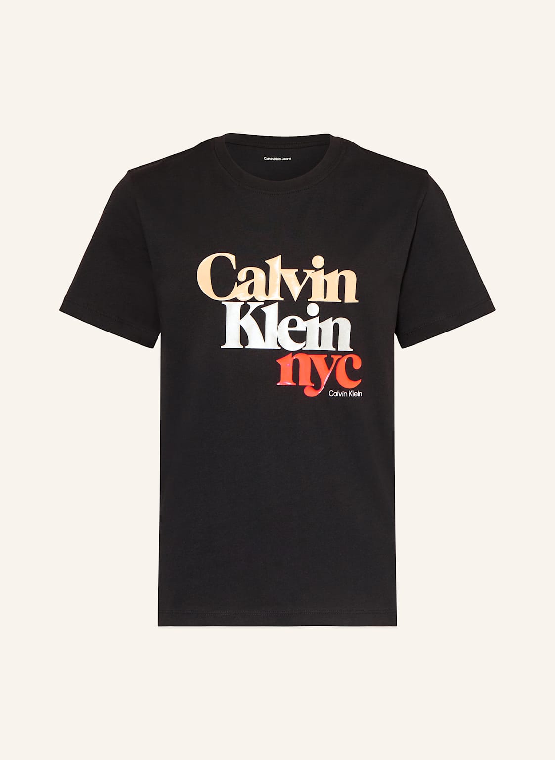 Calvin Klein T-Shirt schwarz Calvin Klein T-Shirt schwarz von Calvin Klein