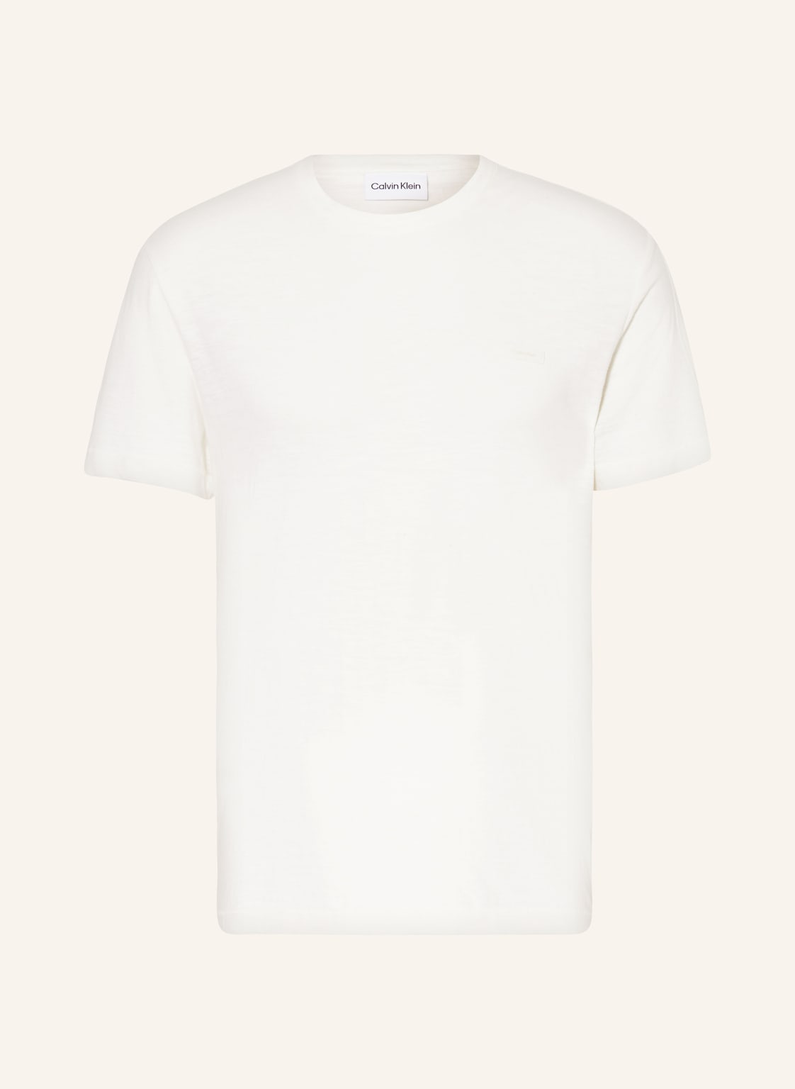 Calvin Klein T-Shirt weiss von Calvin Klein