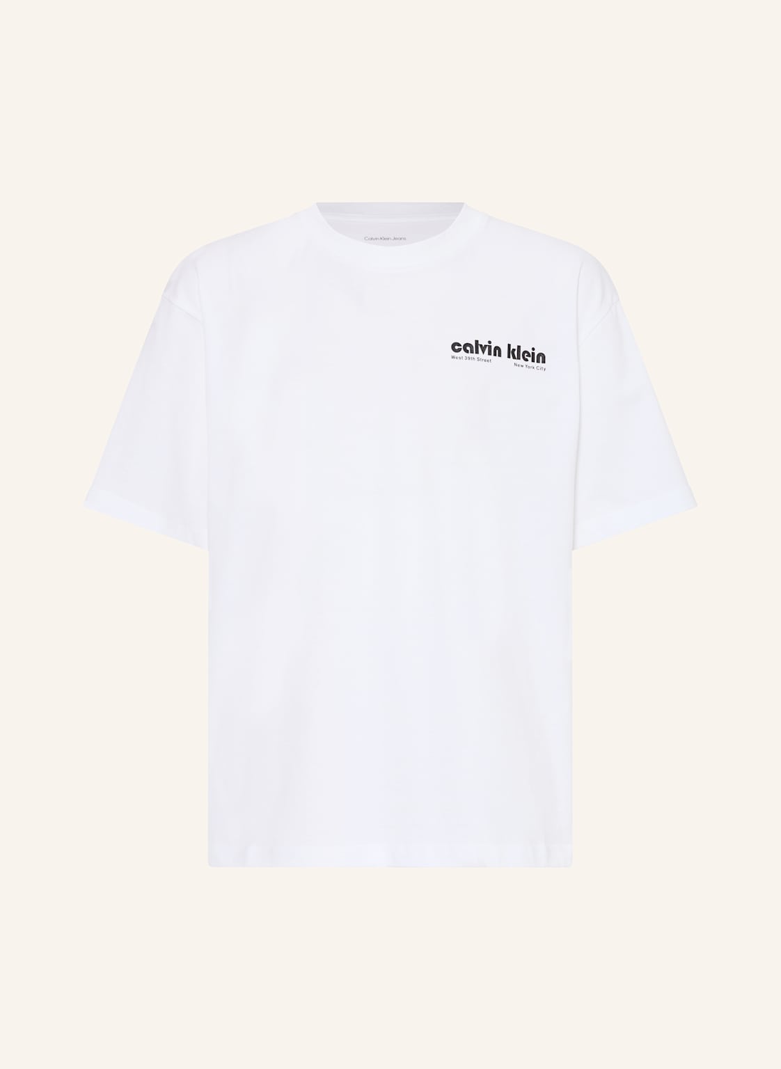 Calvin Klein T-Shirt weiss Calvin Klein T-Shirt weiss von Calvin Klein