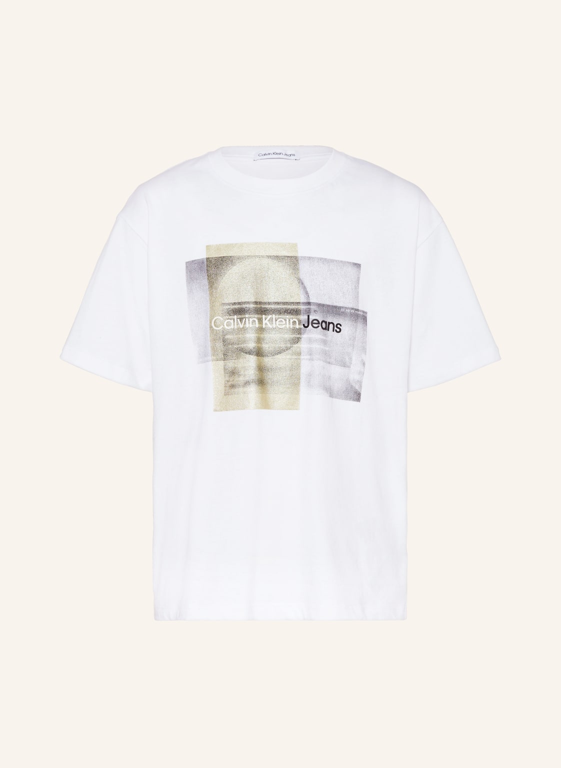 Calvin Klein T-Shirt weiss von Calvin Klein