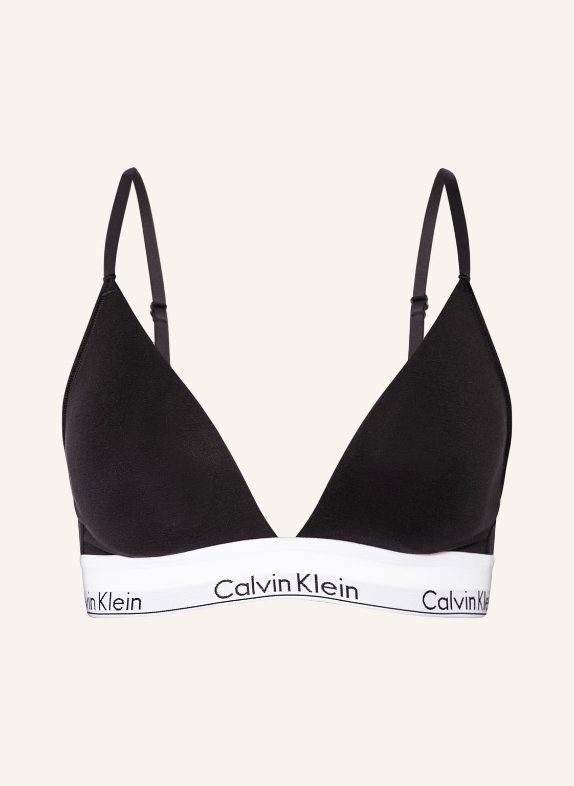 Calvin Klein Triangel-Bh Modern Cotton schwarz von Calvin Klein