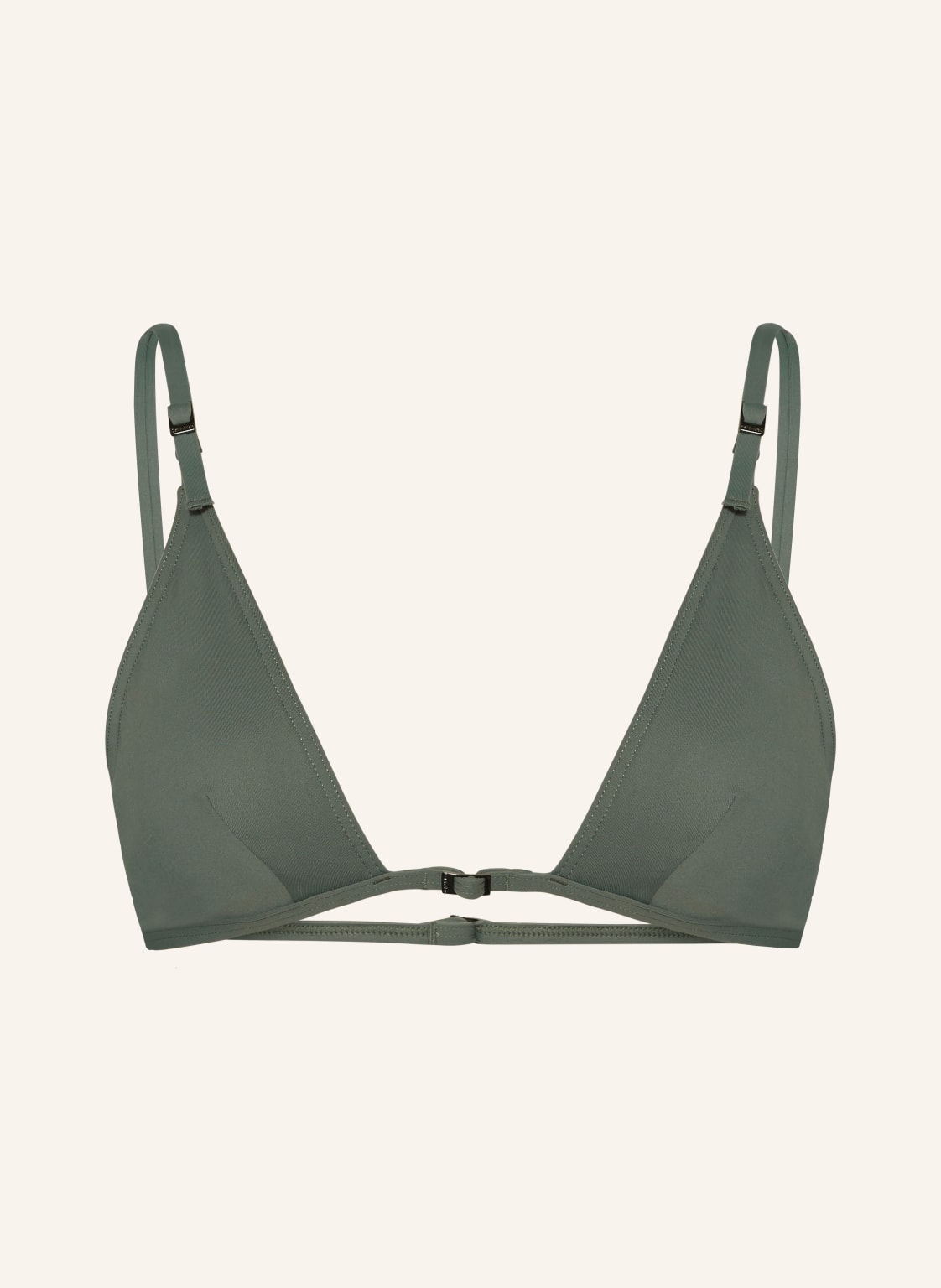 Calvin Klein Triangel-Bikini-Top Ck Micro Belt gruen von Calvin Klein