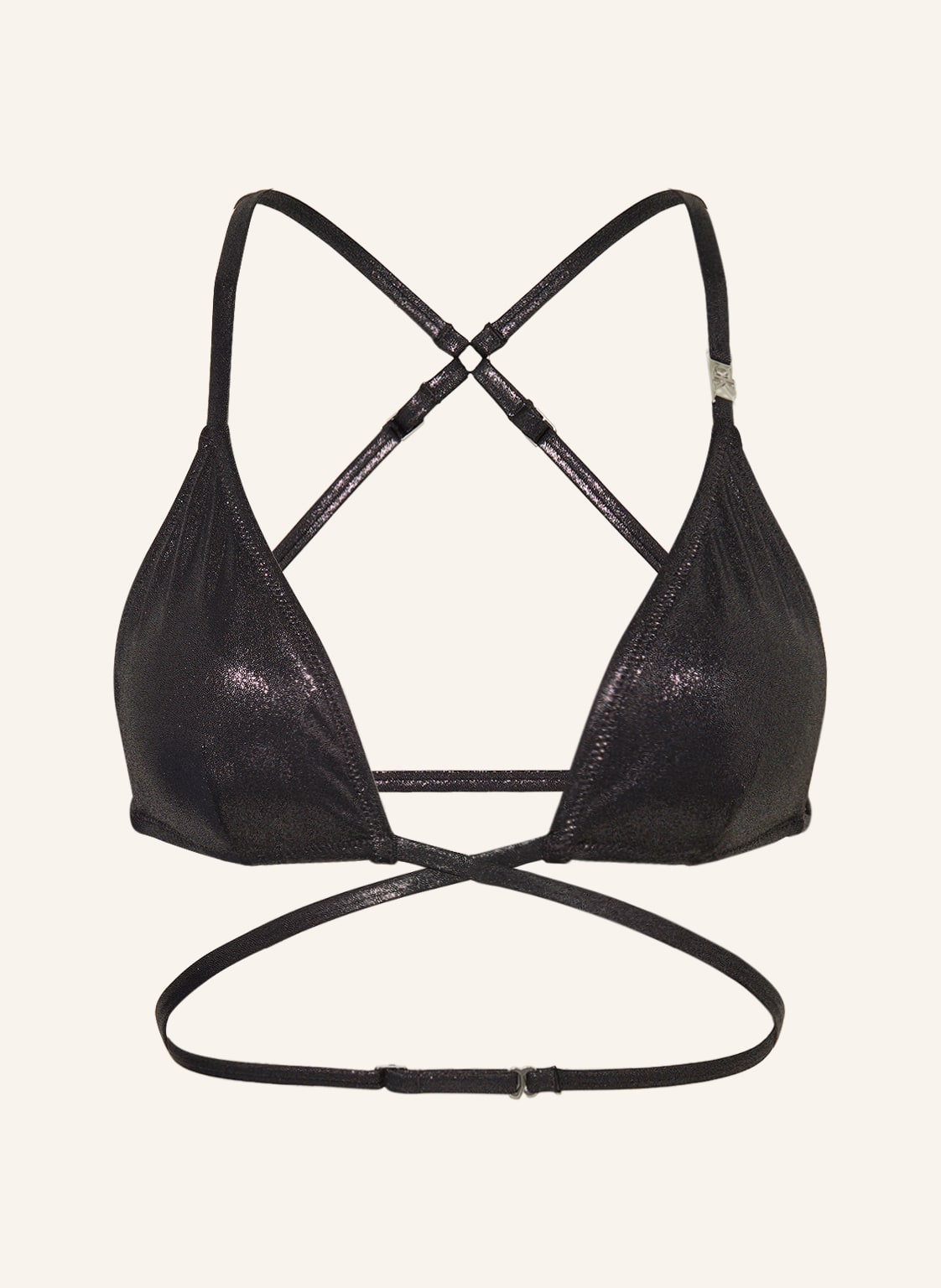 Calvin Klein Triangel-Bikini-Top Ck Festive schwarz von Calvin Klein