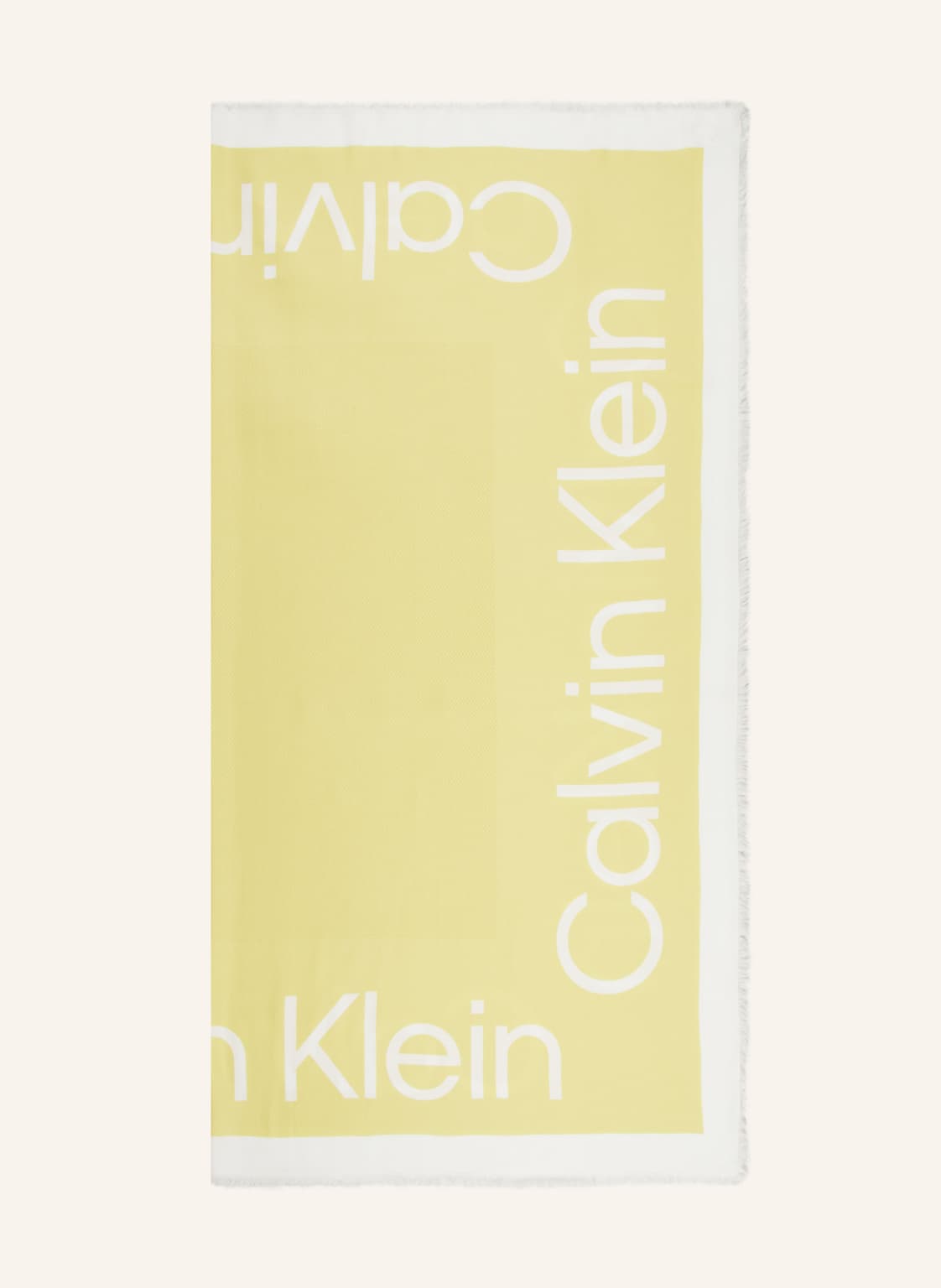 Calvin Klein Tuch gelb von Calvin Klein