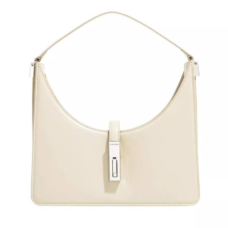 Calvin Klein Umhängetasche - Archive Hardware Shoulder Bag Small - Gr. unisize - in Creme - für Damen von Calvin Klein