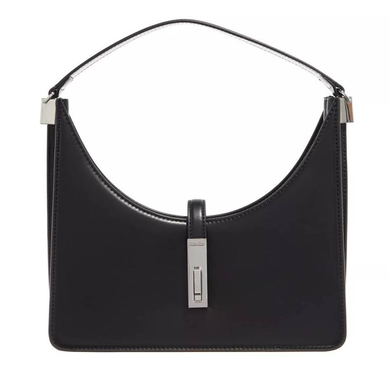 Calvin Klein Schultertasche - Archive Hardware Shoulder Bag Small - Gr. unisize - in Schwarz - für Damen von Calvin Klein