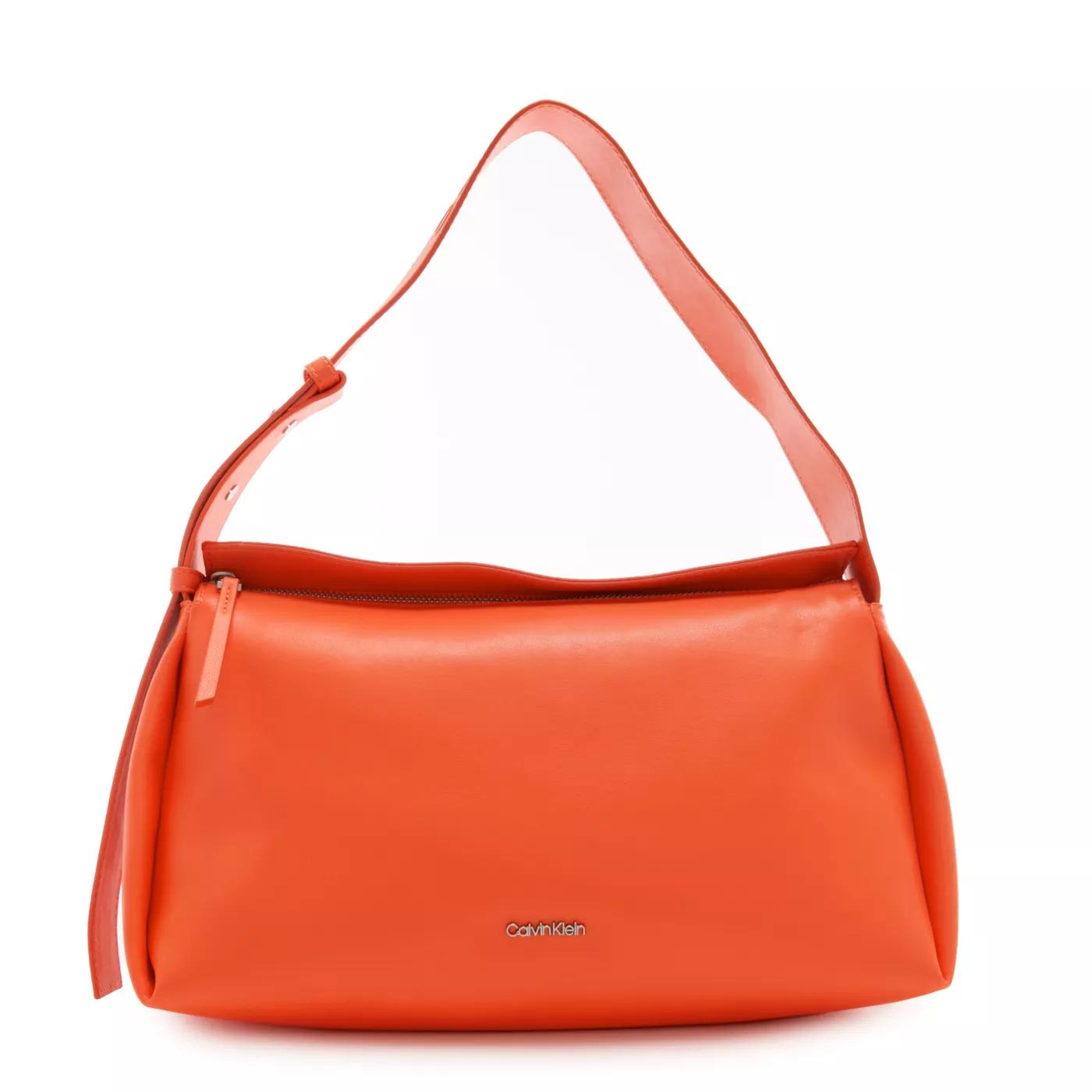 Calvin Klein Umhängetasche - Calvin Klein Gracie Orangene Handtasche K60K611341 - Gr. unisize - in Orange - für Damen von Calvin Klein