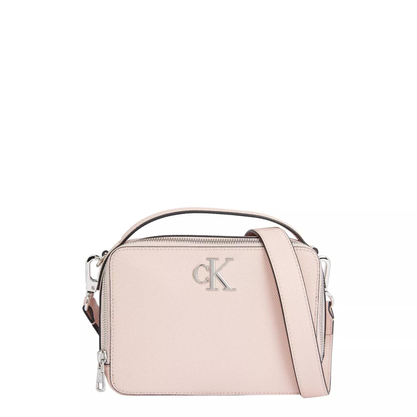 Calvin Klein Umhängetasche - Calvin Klein Minimal Monogram Rosa Handtasche K60K - Gr. unisize - in Rosa - für Damen von Calvin Klein