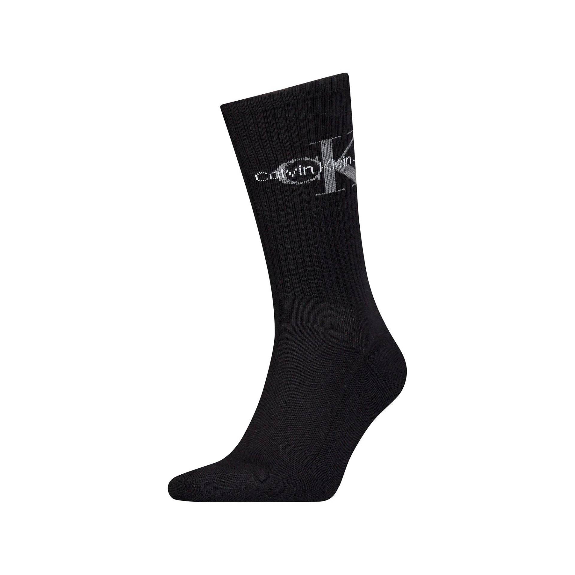 Wadenlange Socken Herren Black ONE SIZE von Calvin Klein