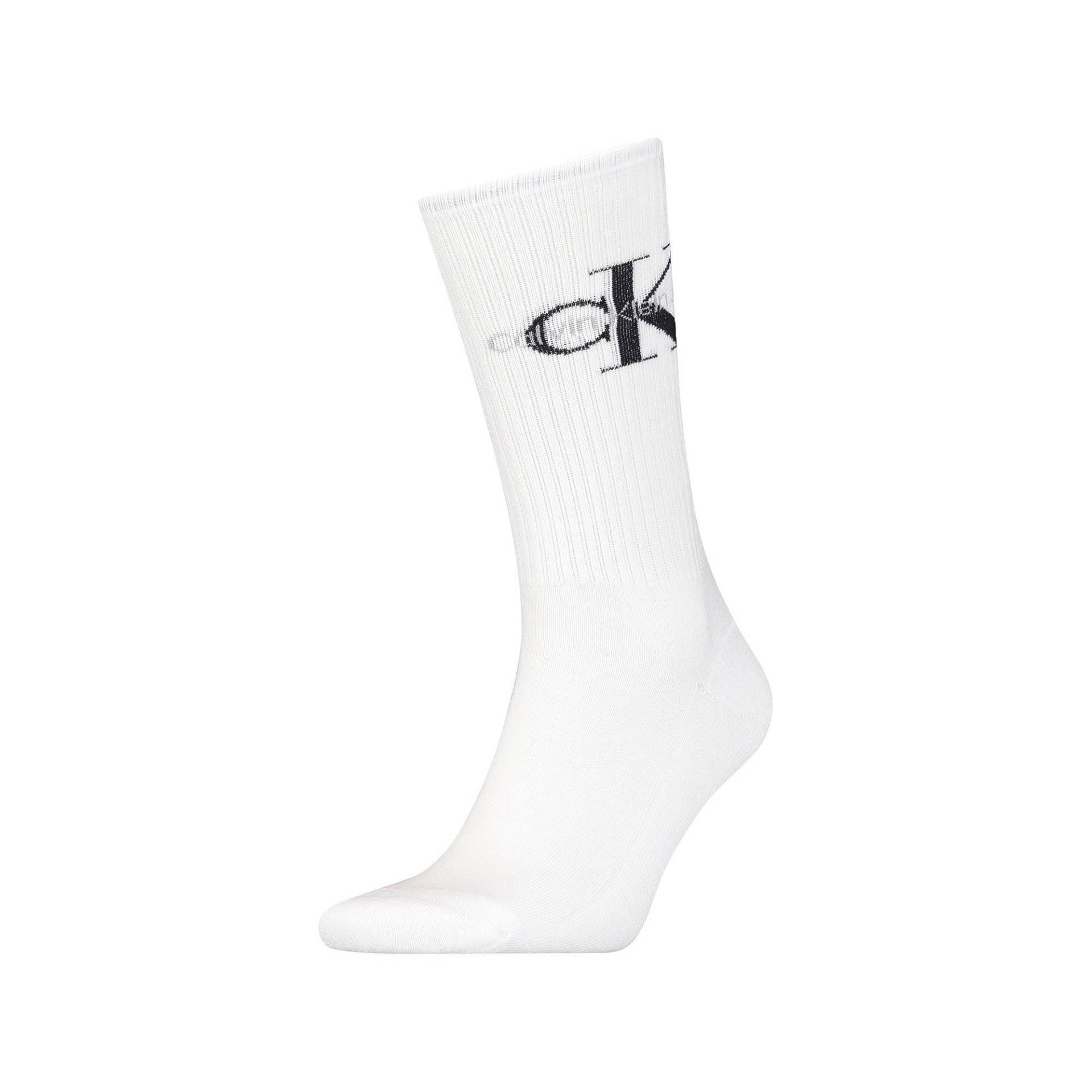 Wadenlange Socken Herren Weiss ONE SIZE von Calvin Klein