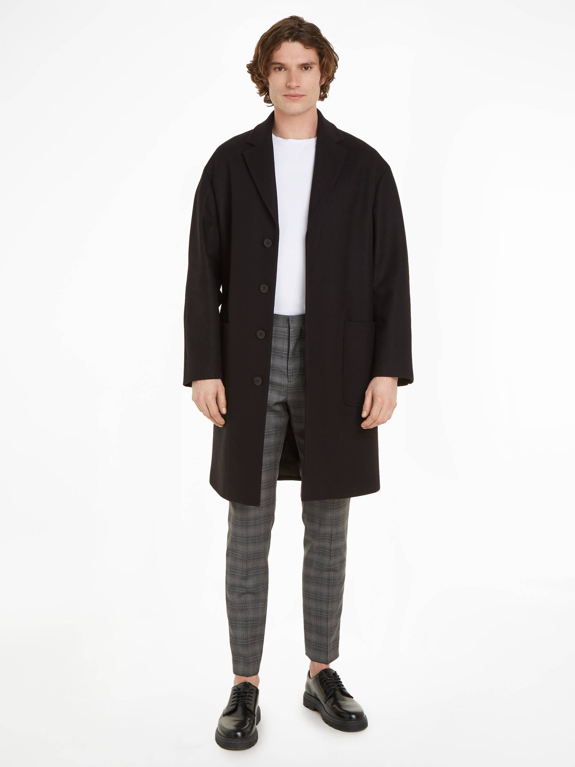 Calvin Klein Wollmantel »MODERN WOOL BLEND COAT« von Calvin Klein