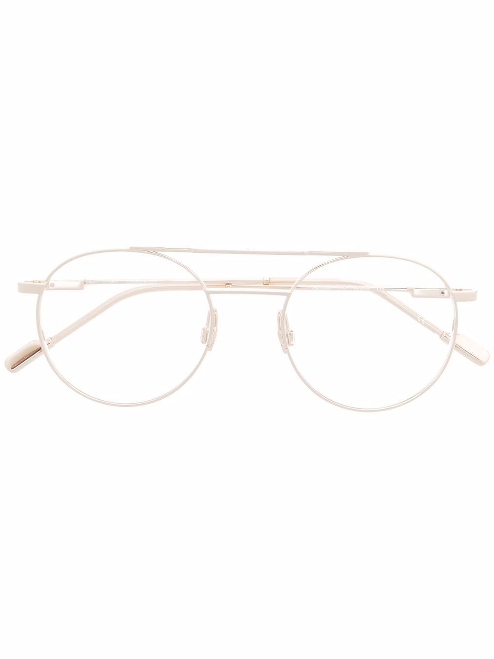 Calvin Klein pilot-frame glasses - Gold von Calvin Klein
