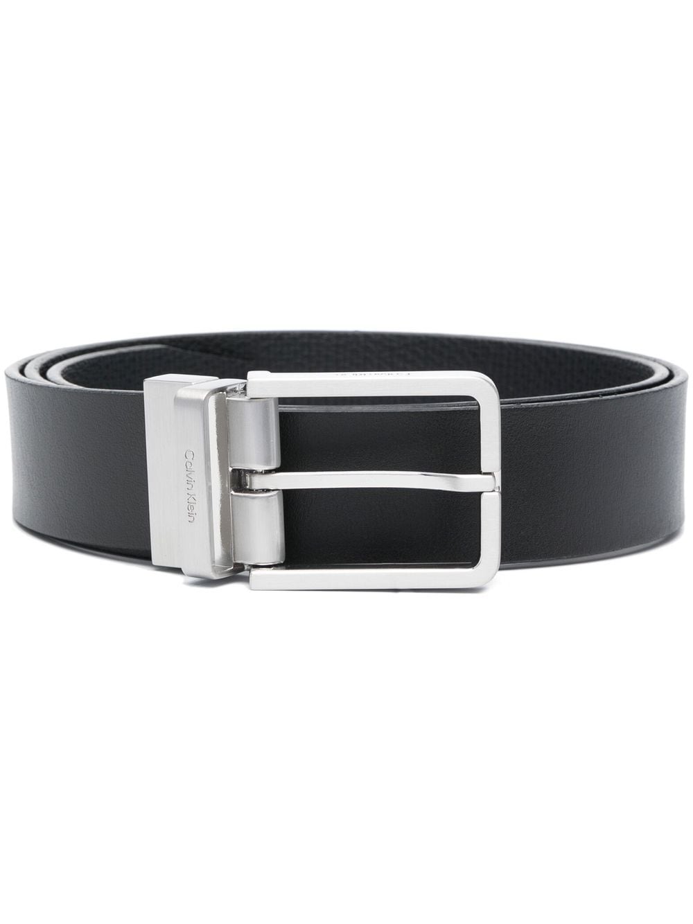 Calvin Klein buckle-fastening leather belt - Black von Calvin Klein