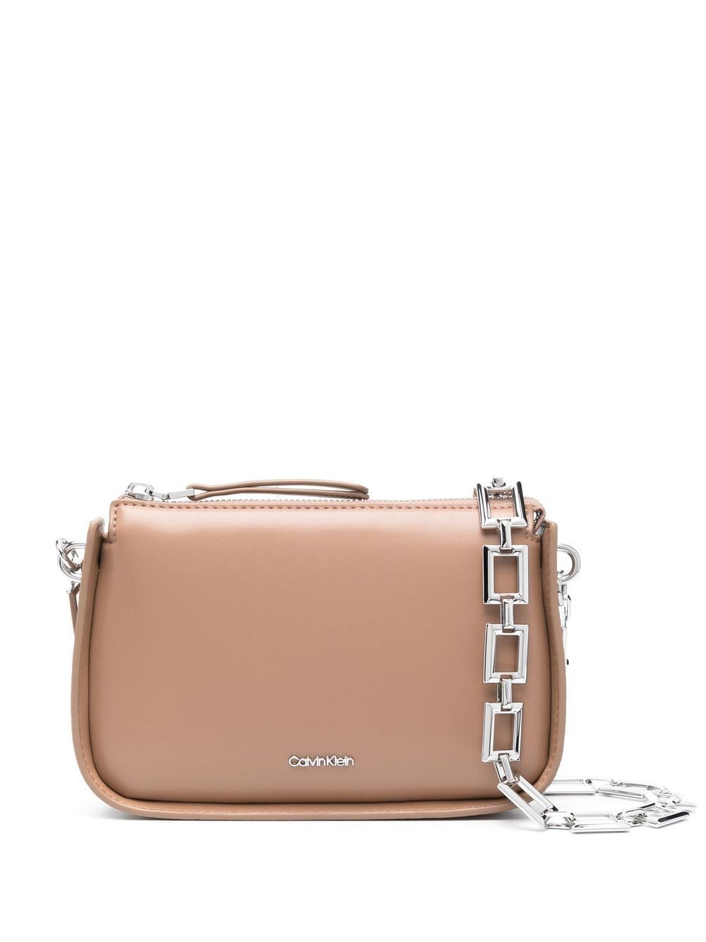 Calvin Klein chain-strap crossbody bag - Neutrals von Calvin Klein