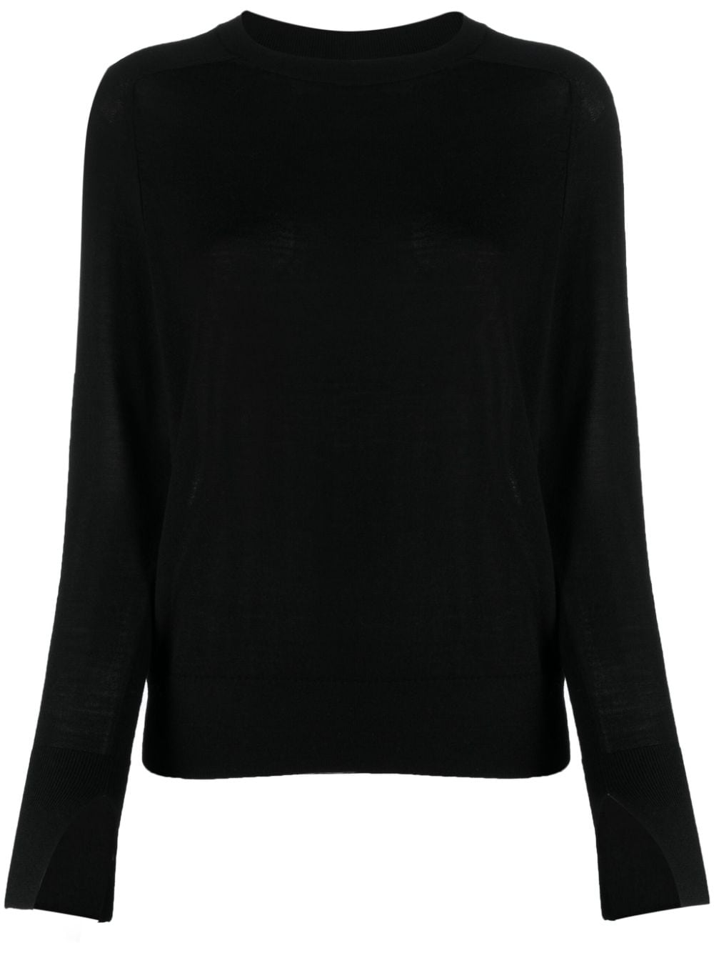 Calvin Klein fine-knit wool jumper - Black von Calvin Klein