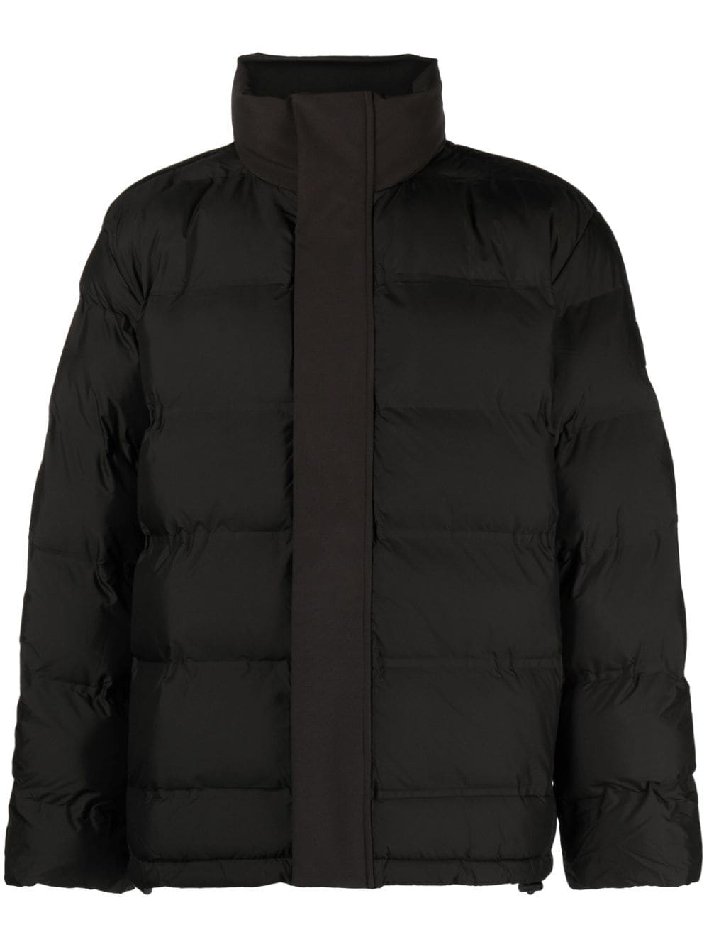 Calvin Klein high-neck puffer jacket - Black von Calvin Klein