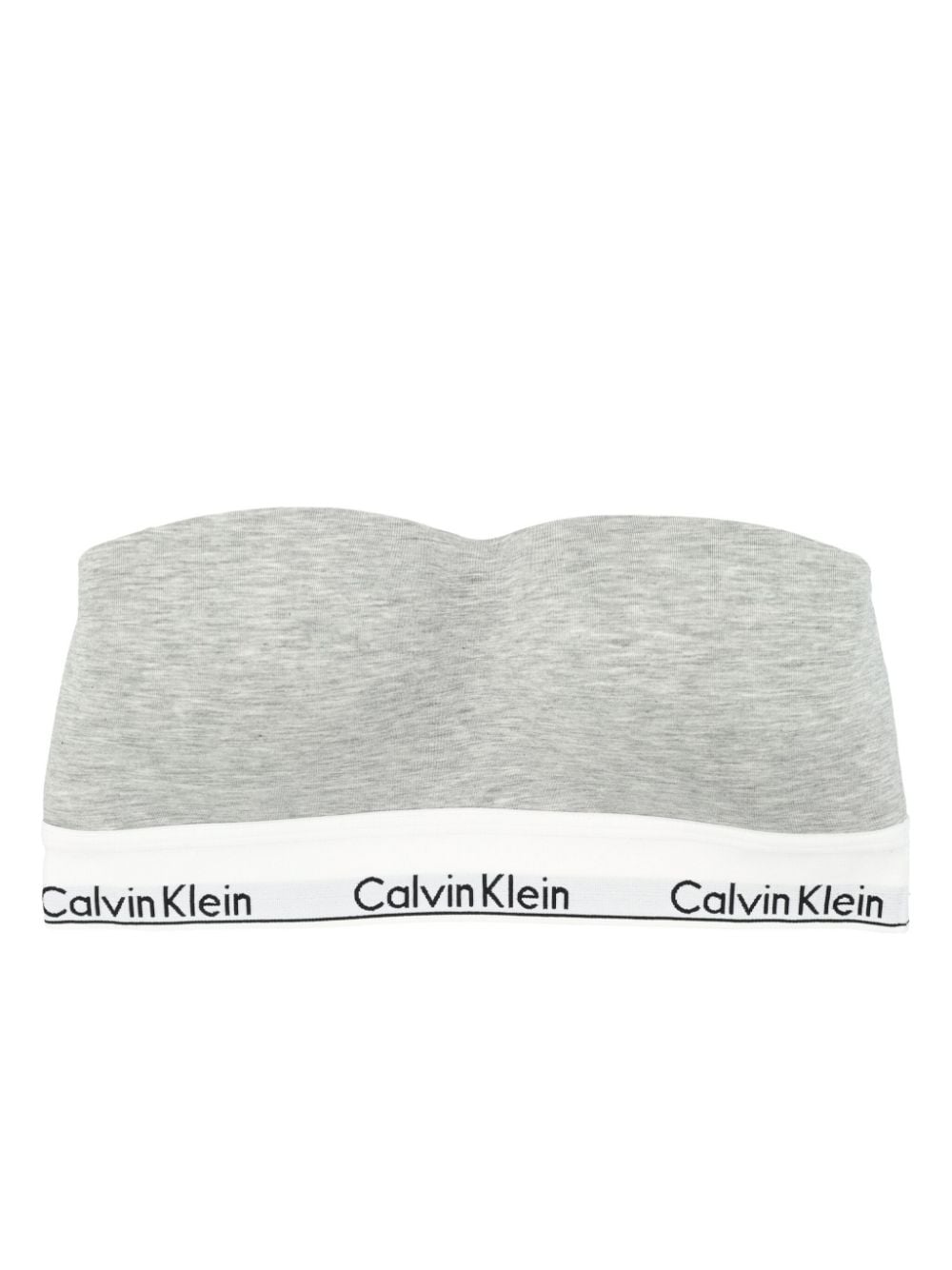 Calvin Klein lightly lined bandeau - Grey von Calvin Klein