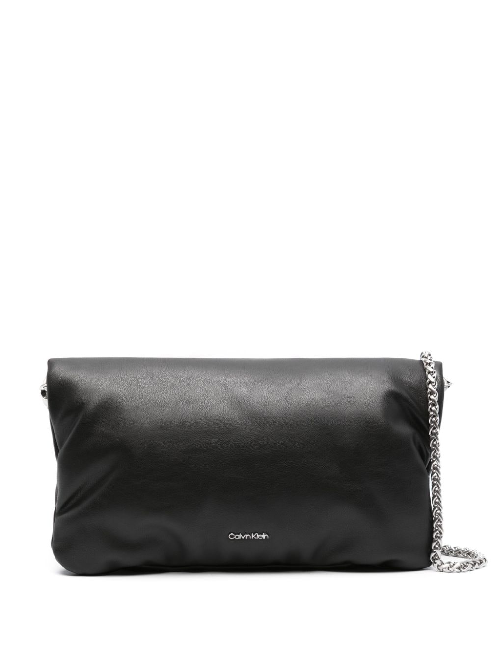 Calvin Klein logo-plaque bi-fold crossbody bag - Black von Calvin Klein