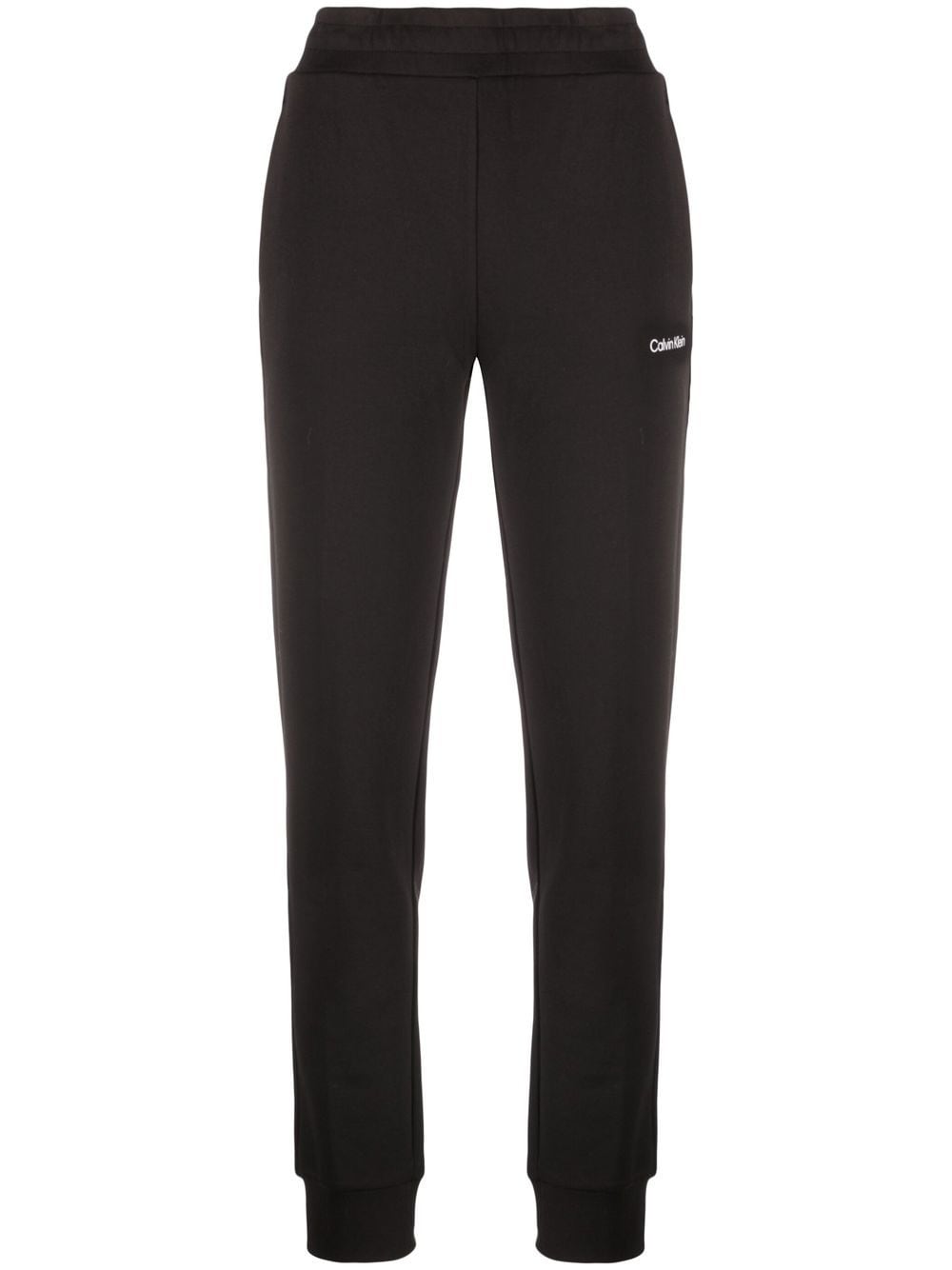 Calvin Klein logo-print track pants - Black von Calvin Klein