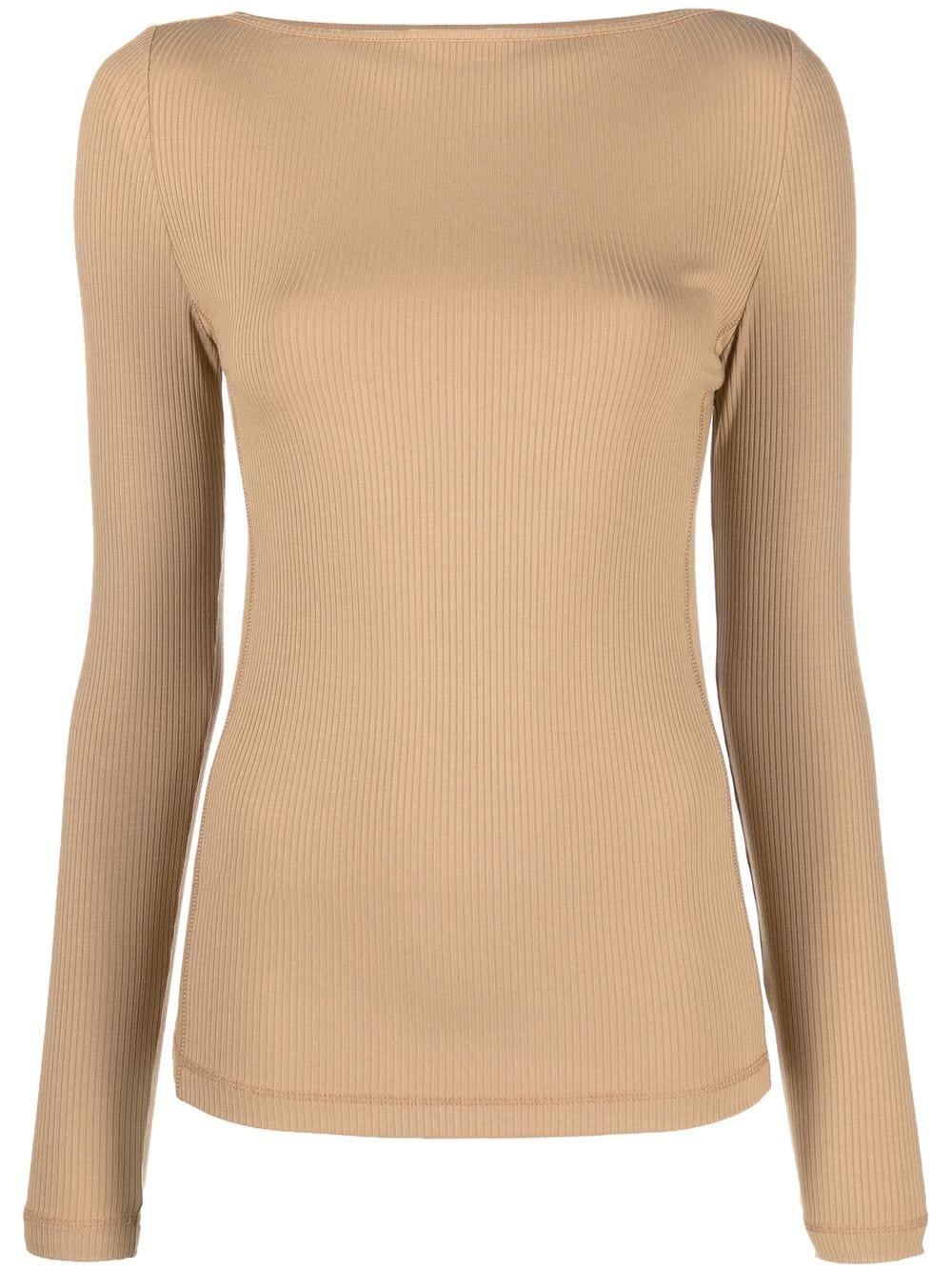 Calvin Klein long-sleeve knit top - Neutrals von Calvin Klein