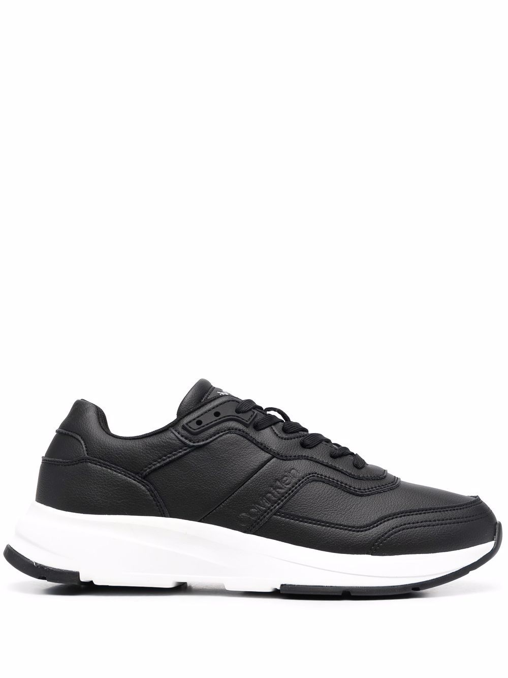 Calvin Klein low-top lace-up sneakers - Black von Calvin Klein