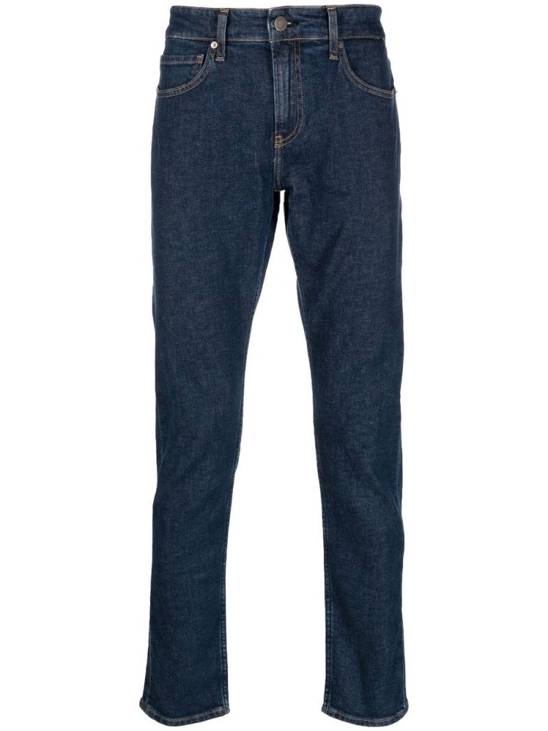 Calvin Klein mid-rise slim-fit jeans - Blue von Calvin Klein