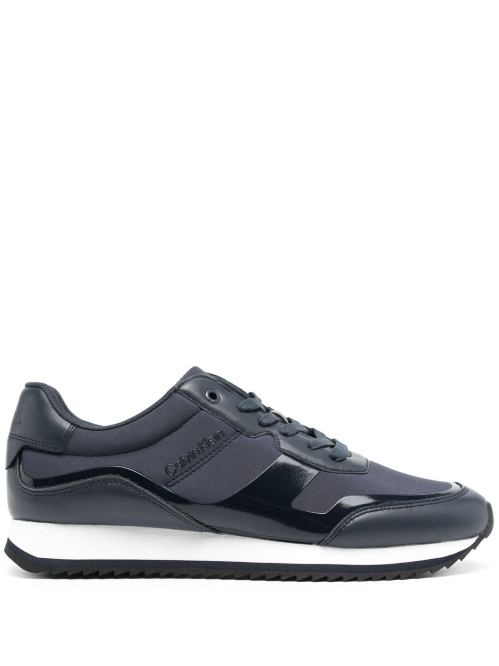 Calvin Klein panelled contrasting-panel sneakers - Blue von Calvin Klein